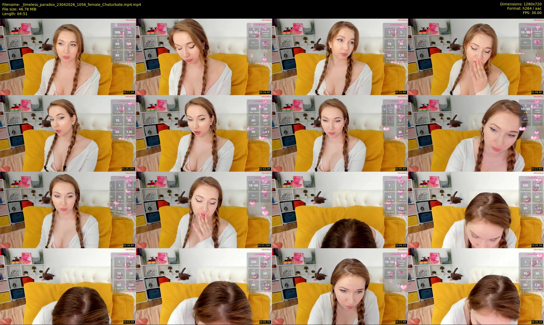 _timeless_paradox — 5 minute Chaturbate female cam show recording, 720p, Apr 23, 2026
