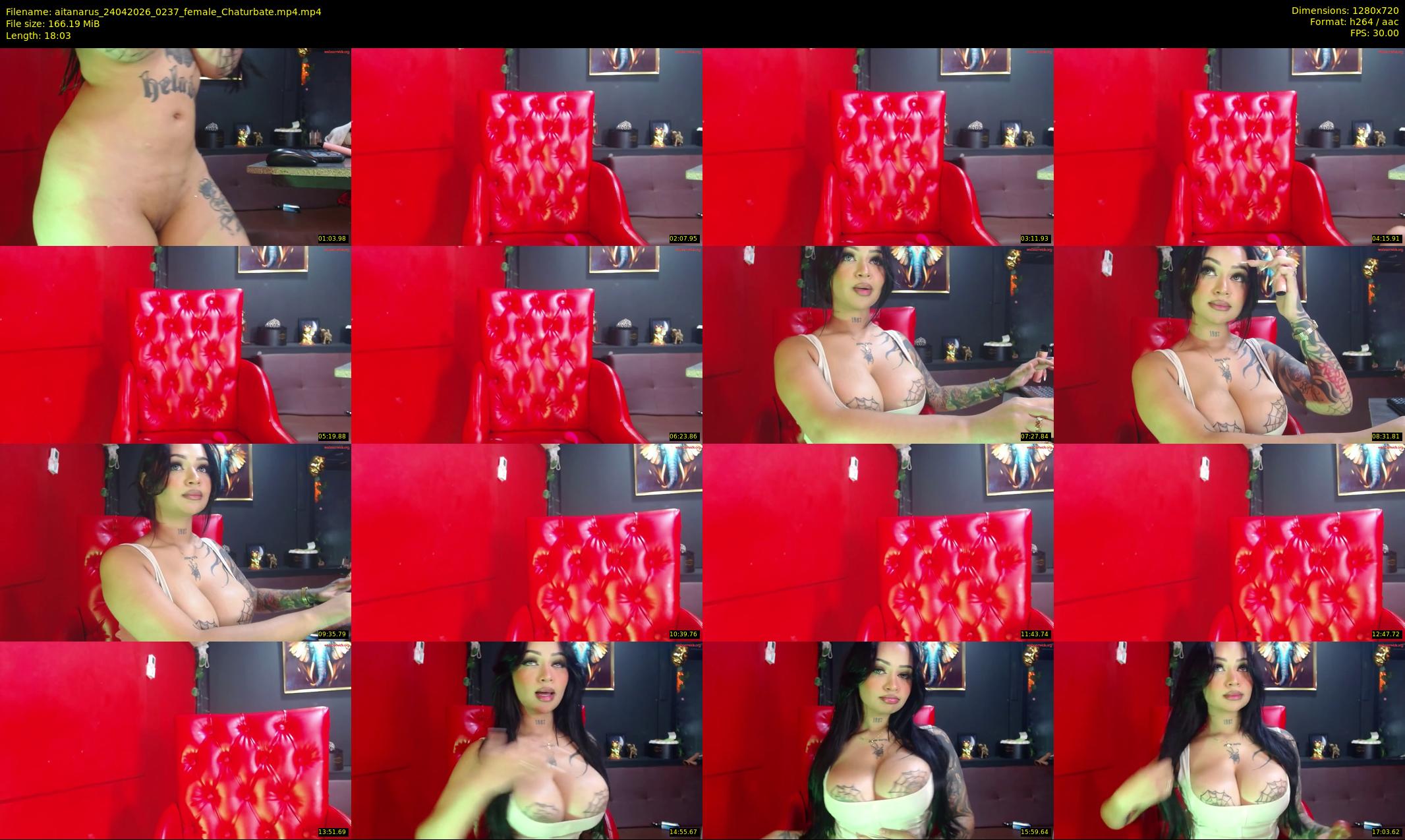 aitanarus — 19 minute Chaturbate female cam show recording, 720p, Apr 24, 2026