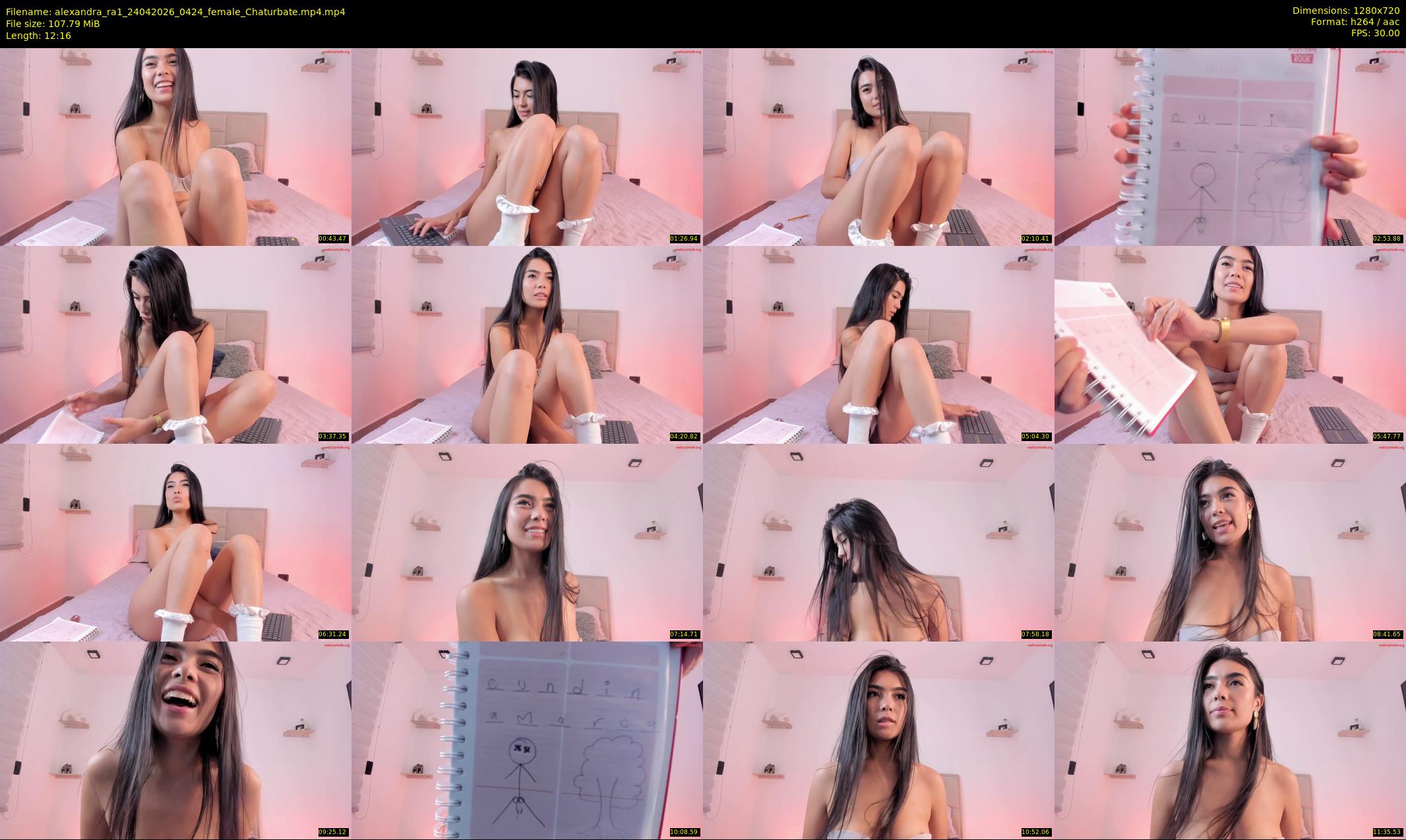 alexandra_ra1 — 13 minute Chaturbate female cam show recording, 720p, Apr 24, 2026