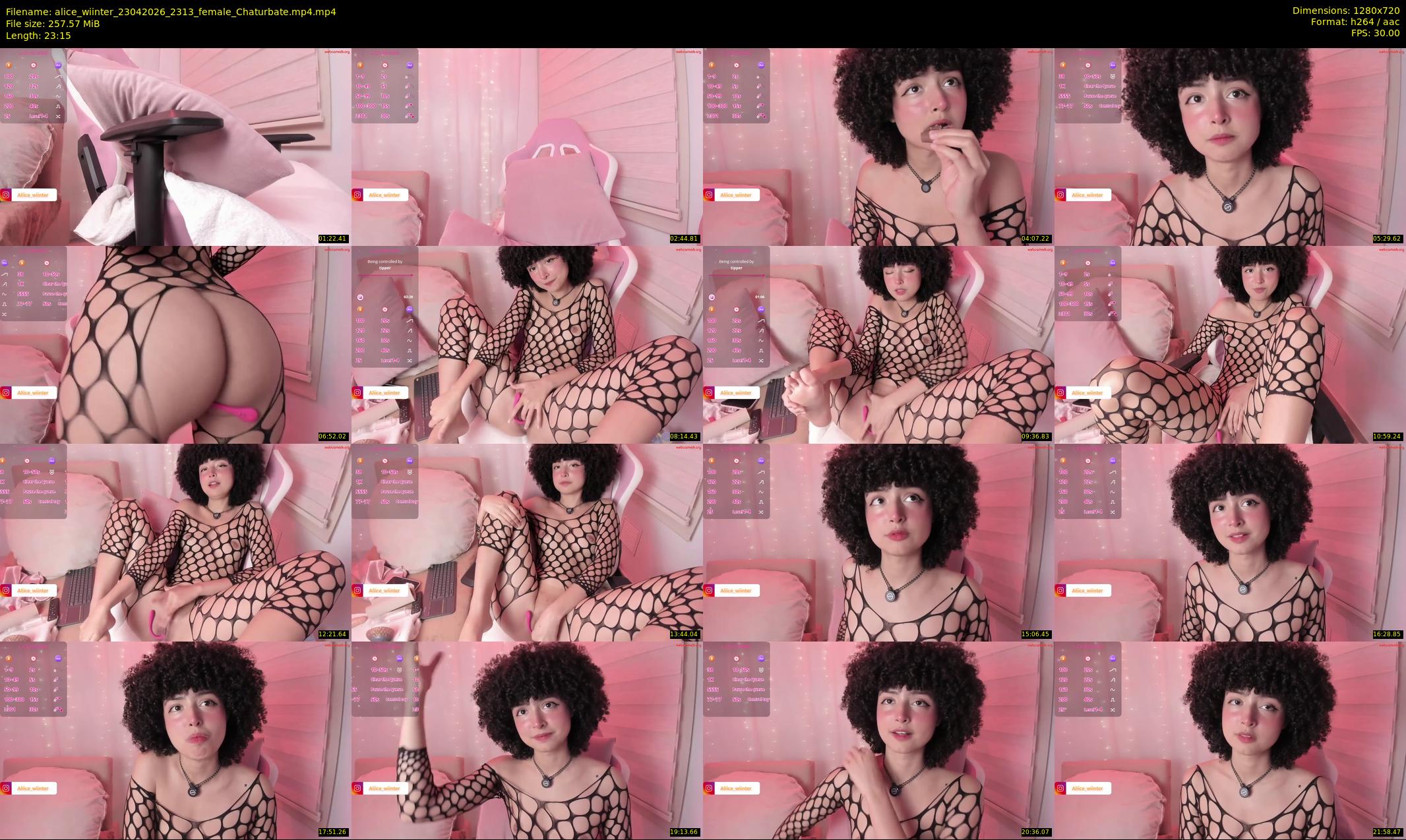 alice_wiinter — 24 minute Chaturbate female cam show recording, 720p, Apr 23, 2026