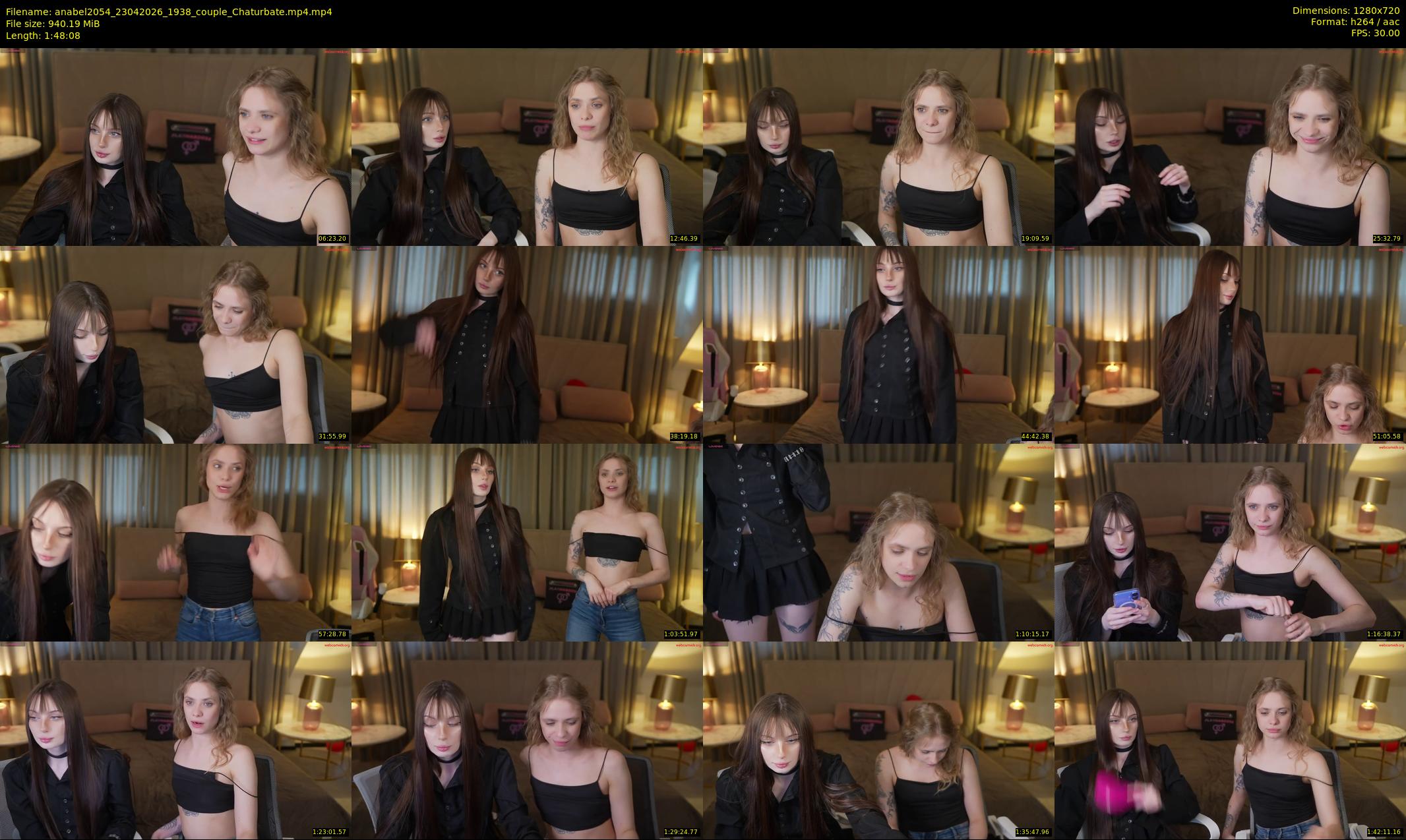 anabel2054 — 109 minute Chaturbate female cam show recording, 720p, Apr 23, 2026
