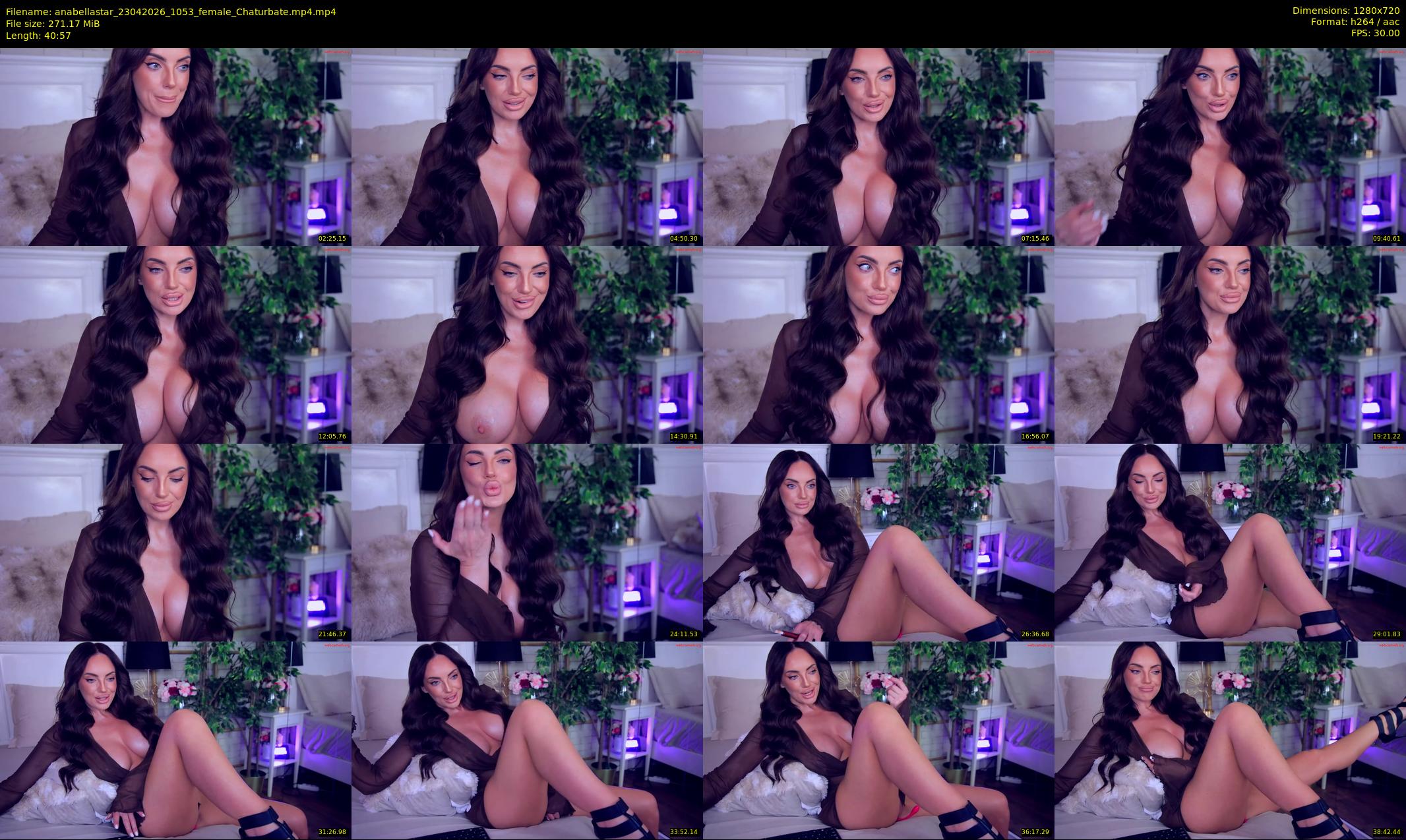 anabellastar — 41 minute Chaturbate female cam show recording, 720p, Apr 23, 2026