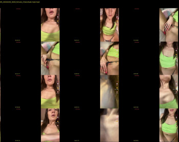 ashleyshyne69 — 8 minute Chaturbate female cam show recording, 720p, Apr 24, 2026