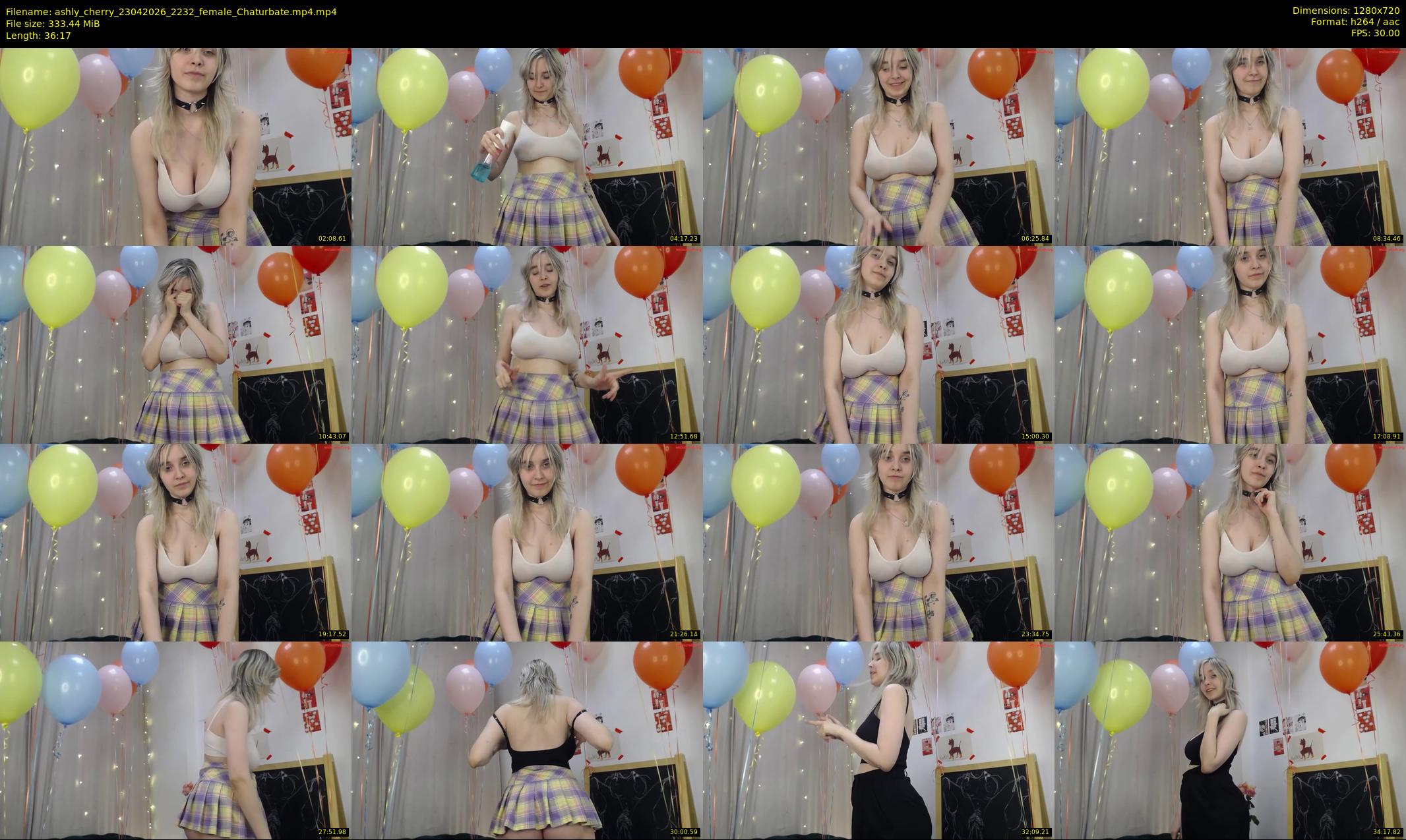 ashly_cherry — 37 minute Chaturbate female cam show recording, 720p, Apr 23, 2026