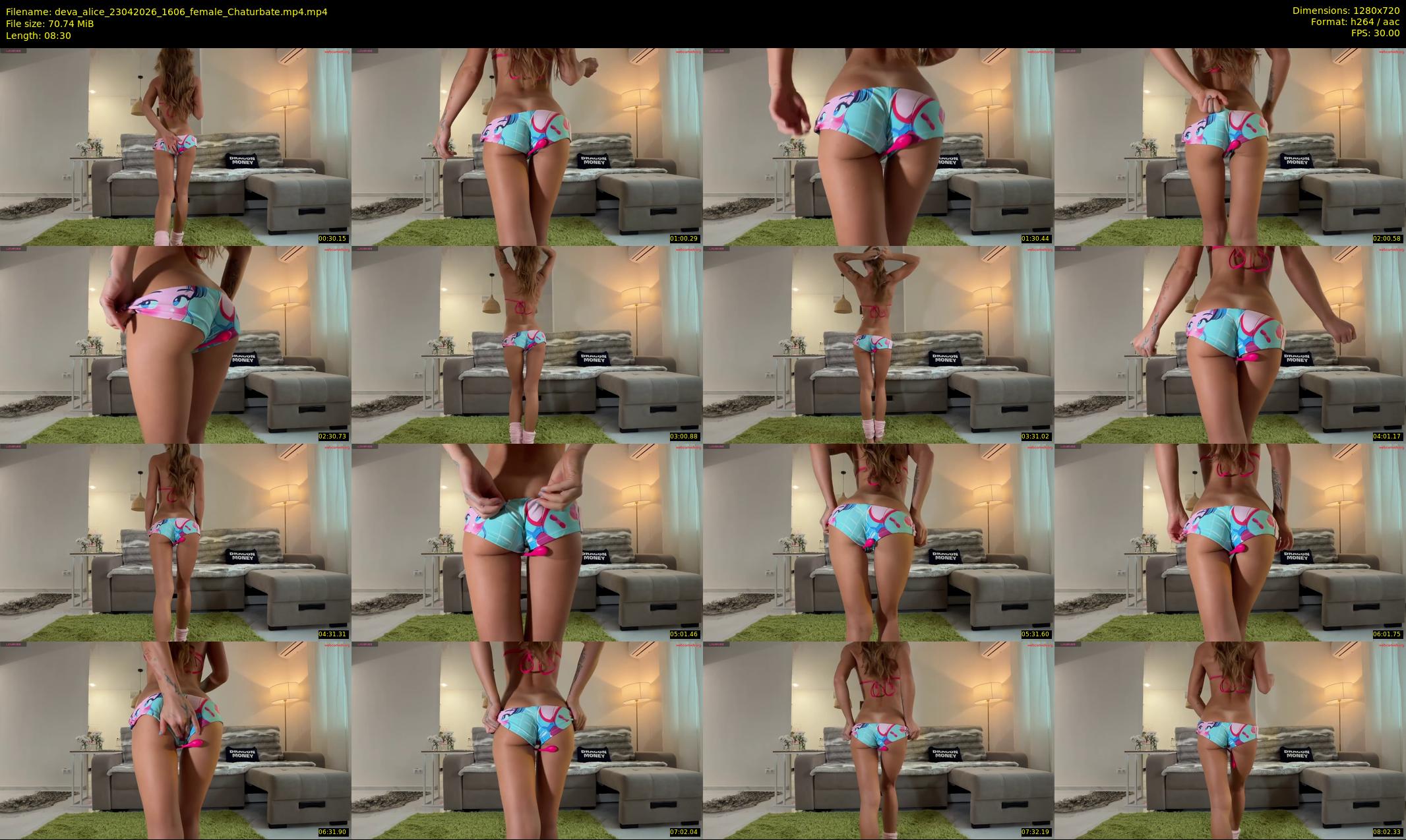 deva_alice — 9 minute Chaturbate female cam show recording, 720p, Apr 23, 2026