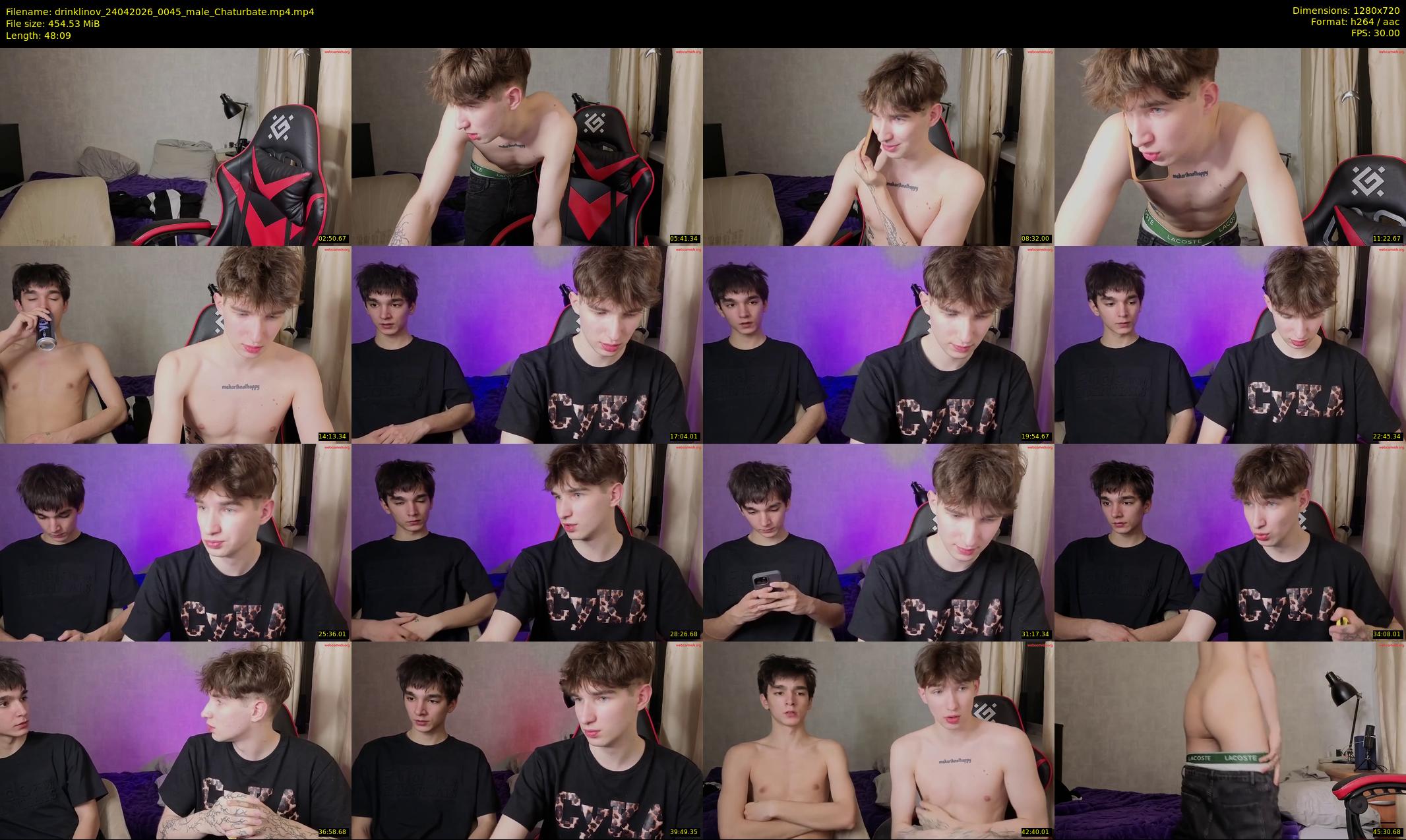 drinklinov — 49 minute Chaturbate male cam show recording, 720p, Apr 24, 2026