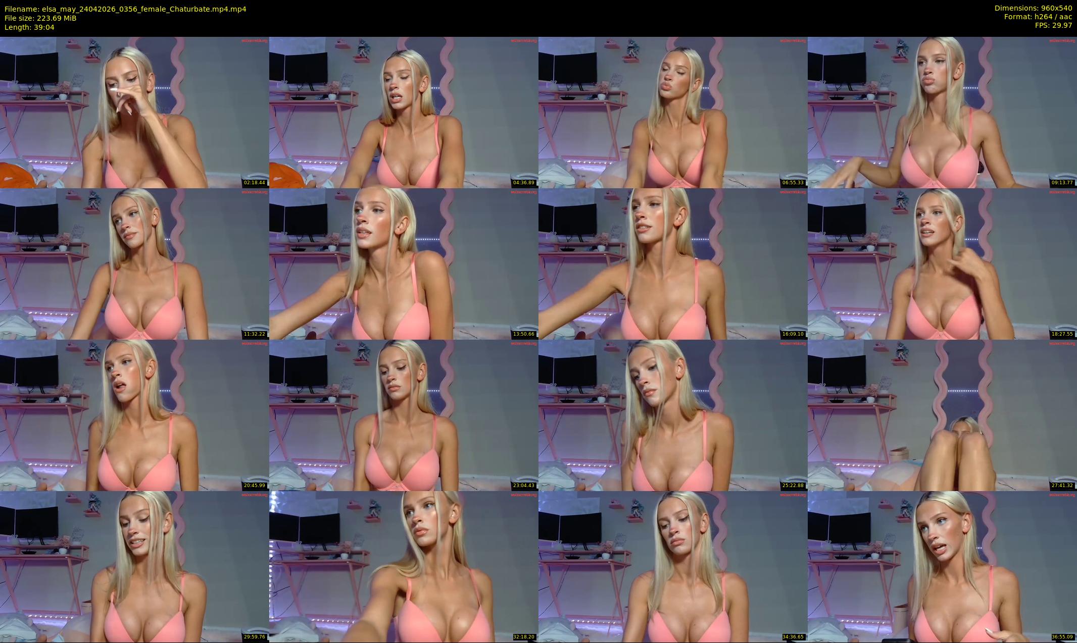 elsa_may — 40 minute Chaturbate female cam show recording, 480p, Apr 24, 2026