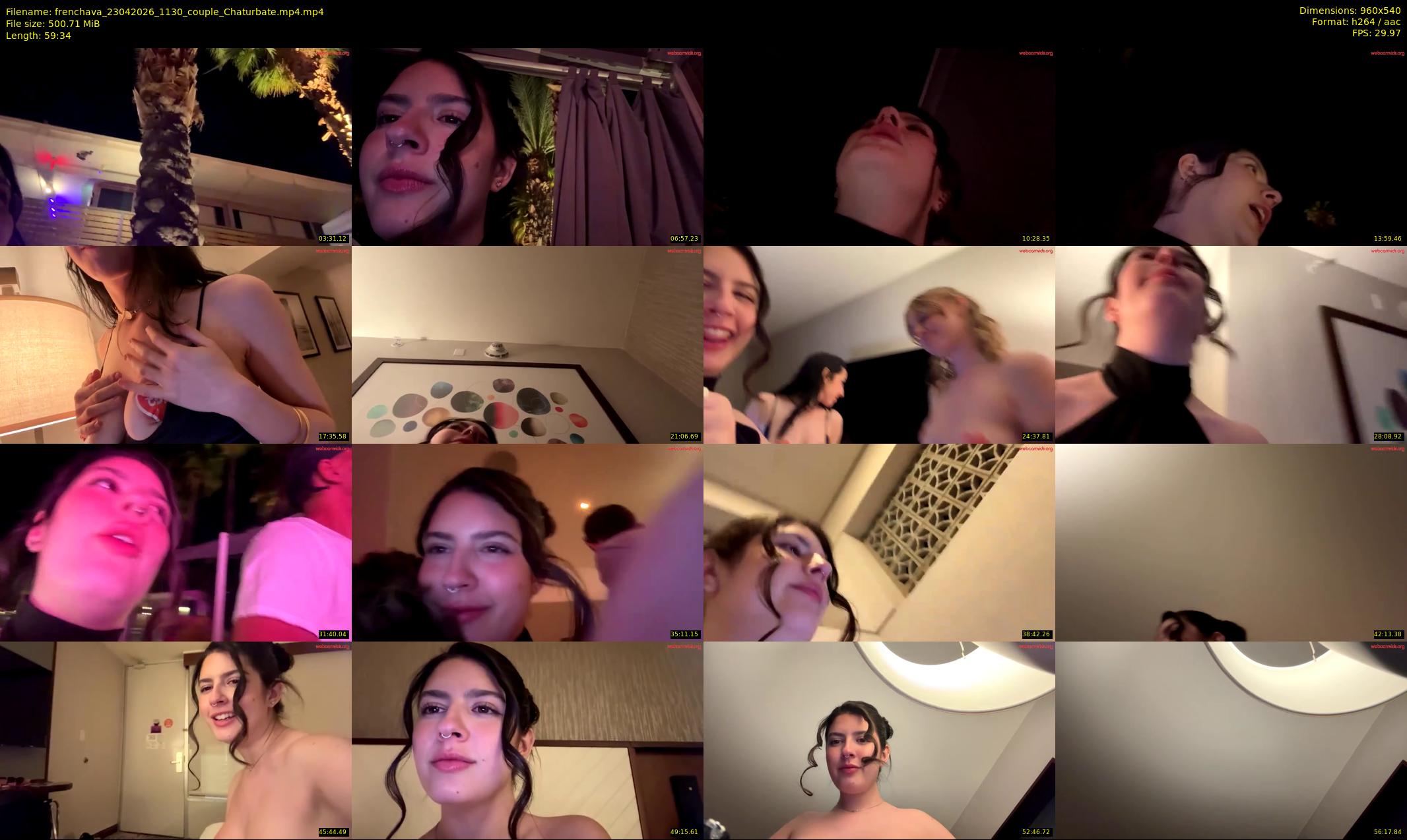 frenchava — 60 minute Chaturbate female cam show recording, 480p, Apr 23, 2026
