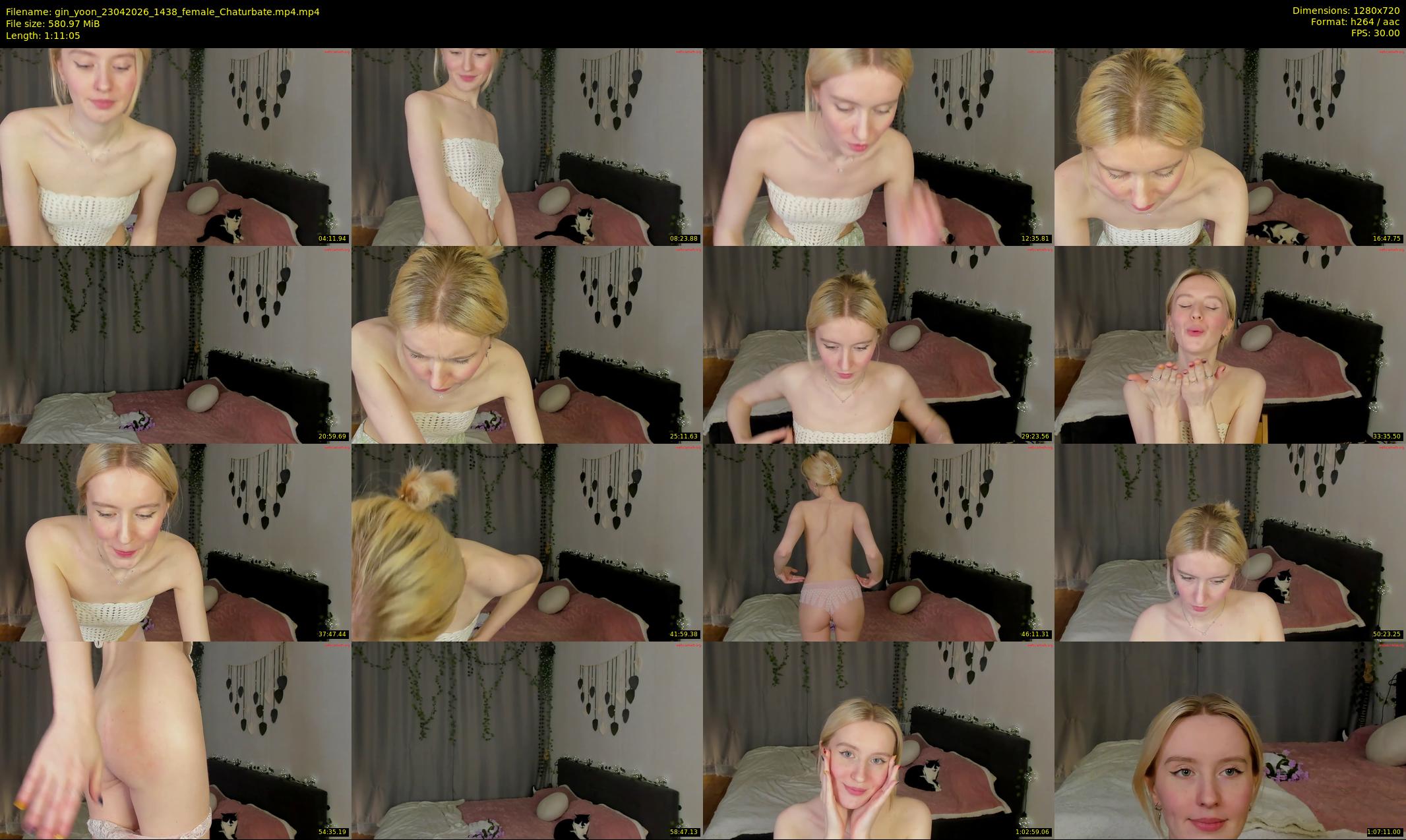 gin_yoon — 72 minute Chaturbate female cam show recording, 720p, Apr 23, 2026