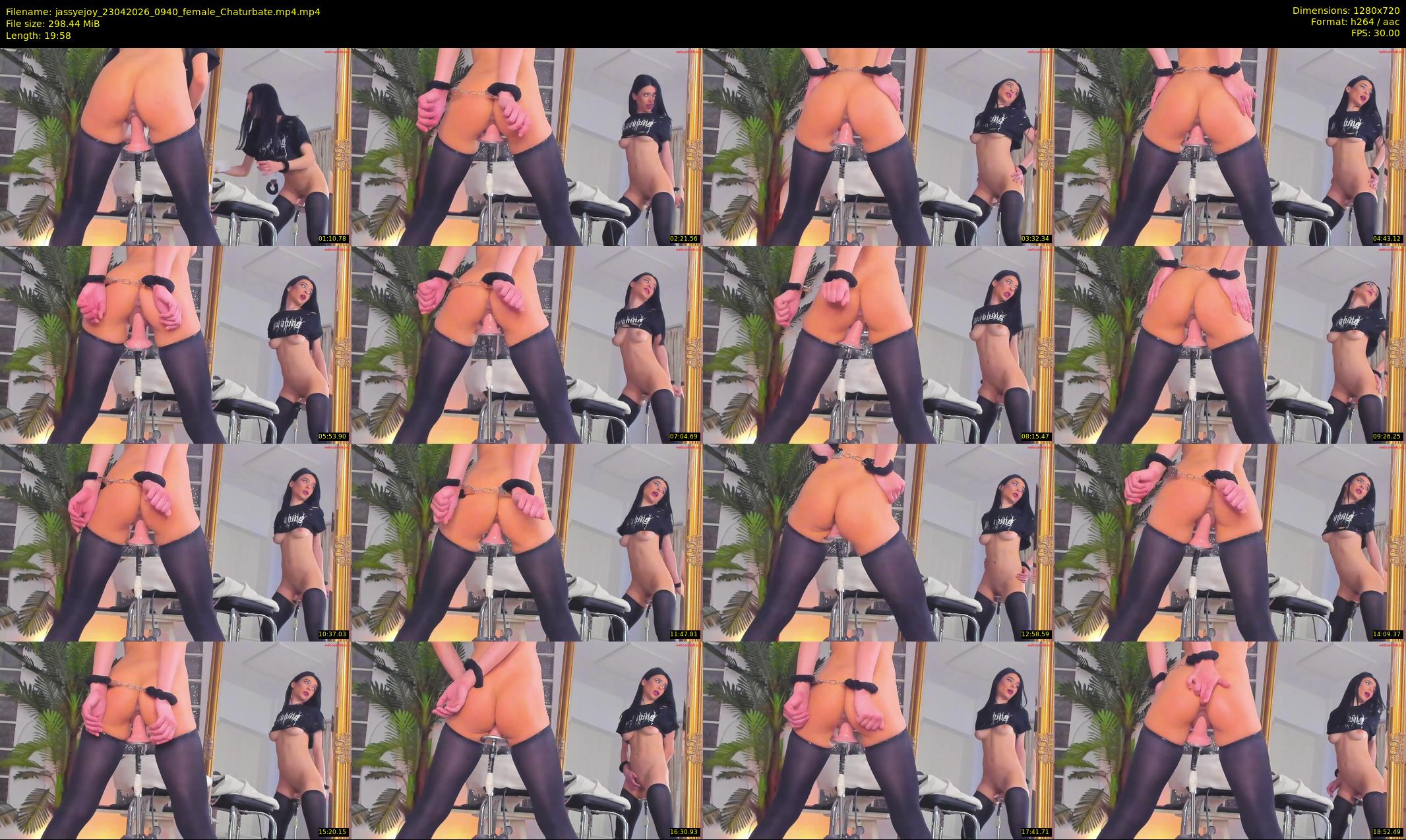 jassyejoy — 20 minute Chaturbate female cam show recording, 720p, Apr 23, 2026