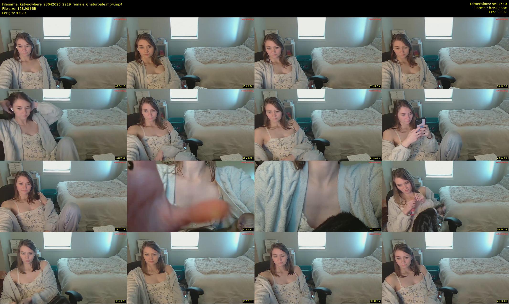 katynowhere — 44 minute Chaturbate female cam show recording, 480p, Apr 23, 2026