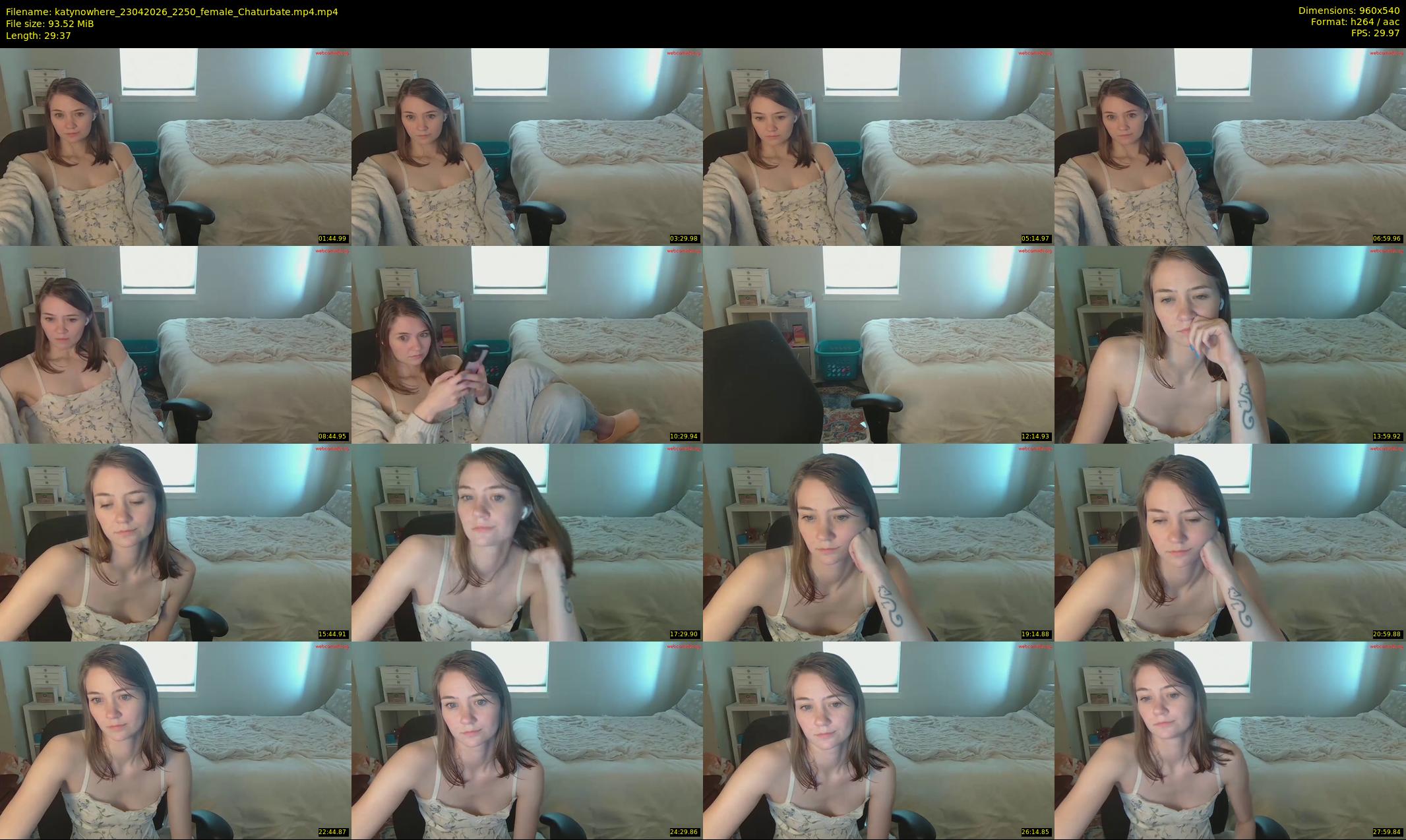 katynowhere — 30 minute Chaturbate female cam show recording, 480p, Apr 23, 2026