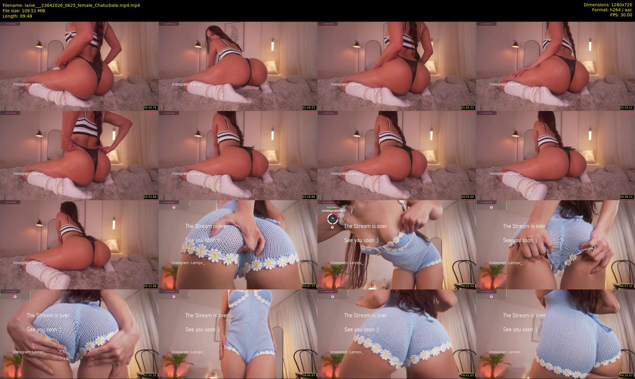 lanie__ — 10 minute Chaturbate female cam show recording, 720p, Apr 23, 2026