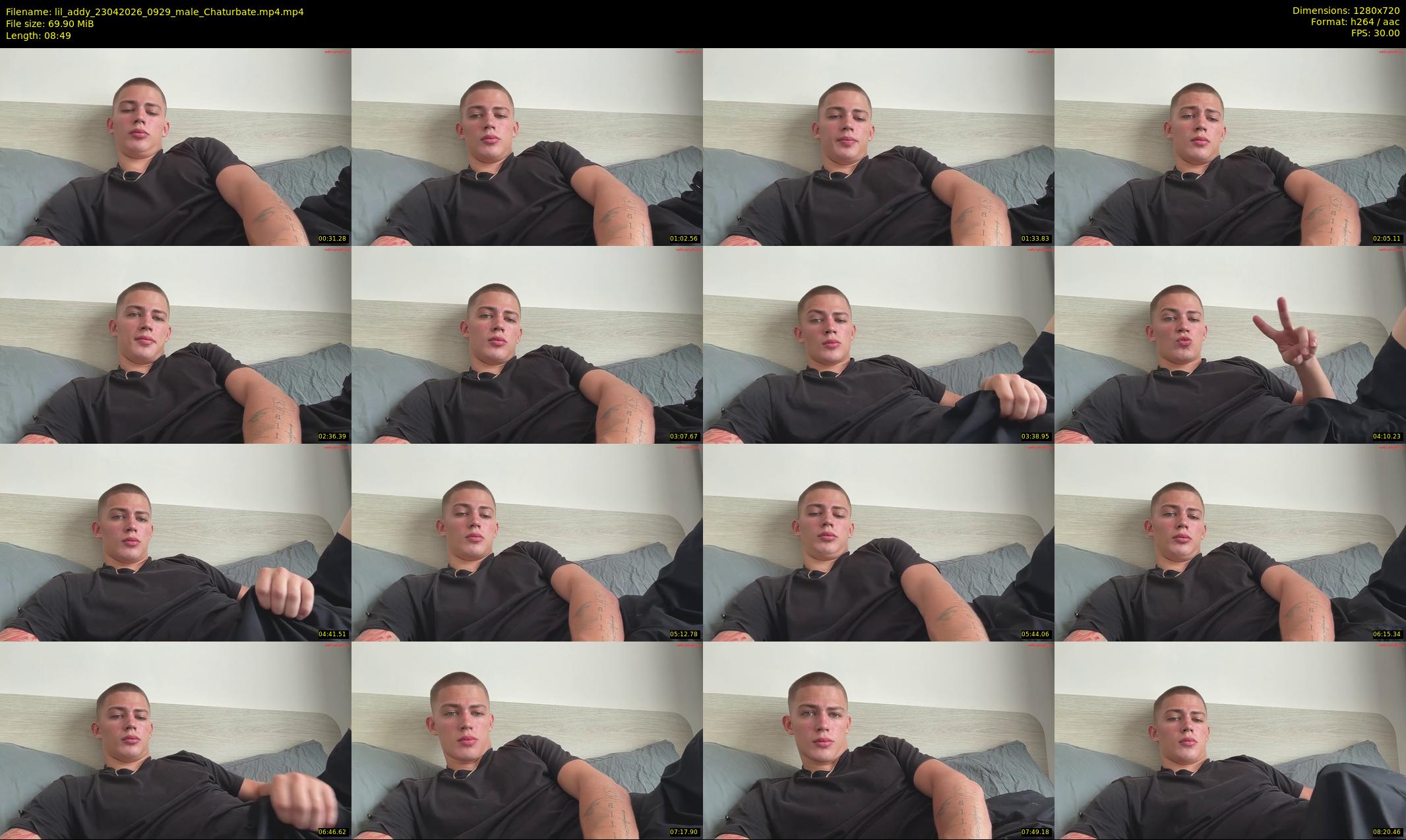 lil_addy — 9 minute Chaturbate male cam show recording, 720p, Apr 23, 2026