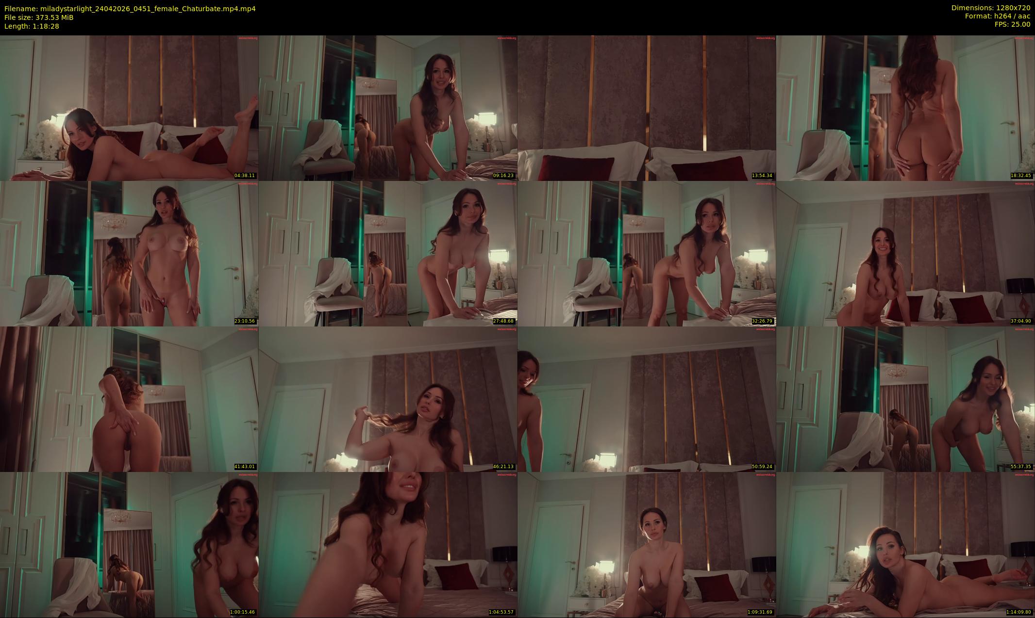 miladystarlight — 79 minute Chaturbate female cam show recording, 720p, Apr 24, 2026