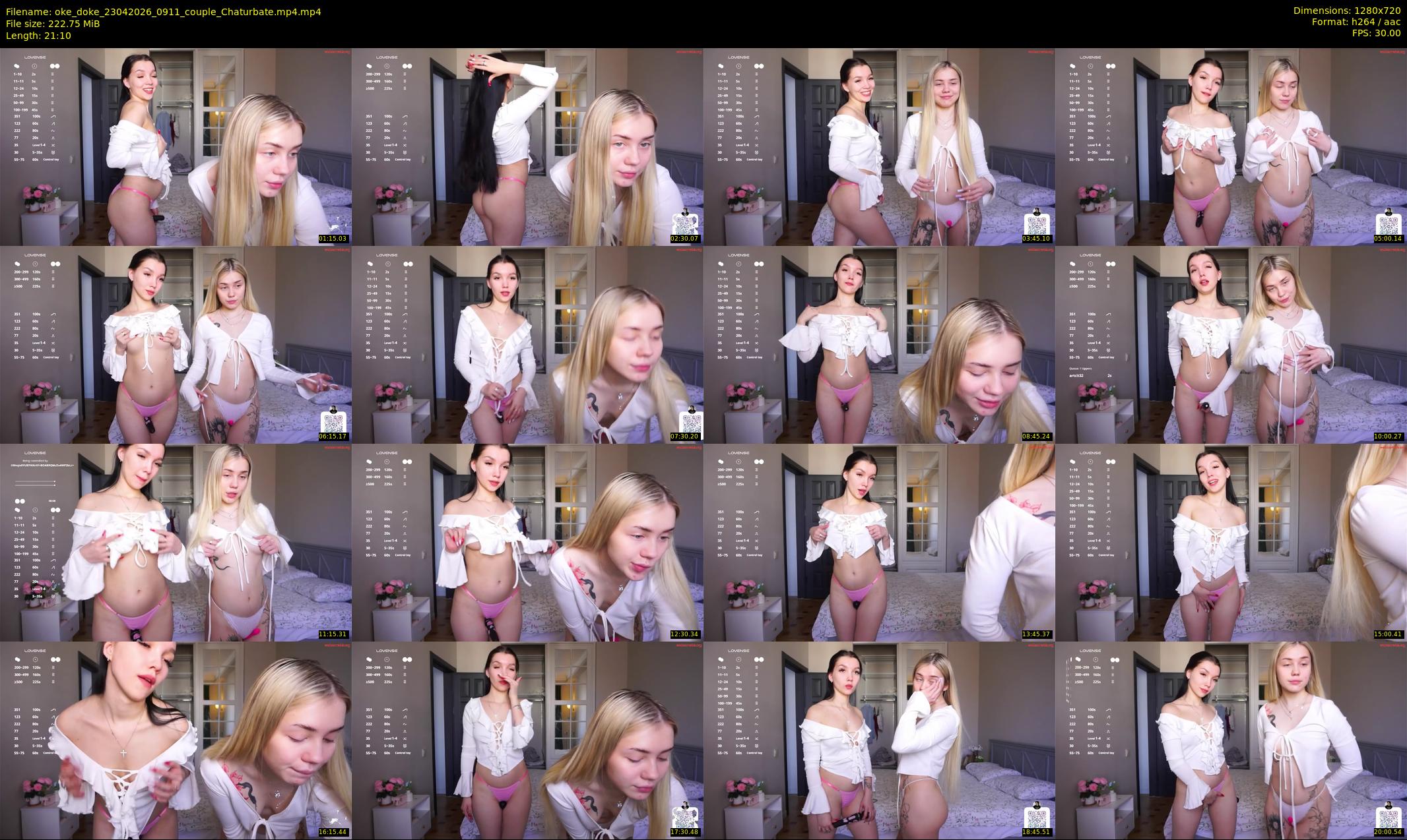 oke_doke — 22 minute Chaturbate female cam show recording, 720p, Apr 23, 2026