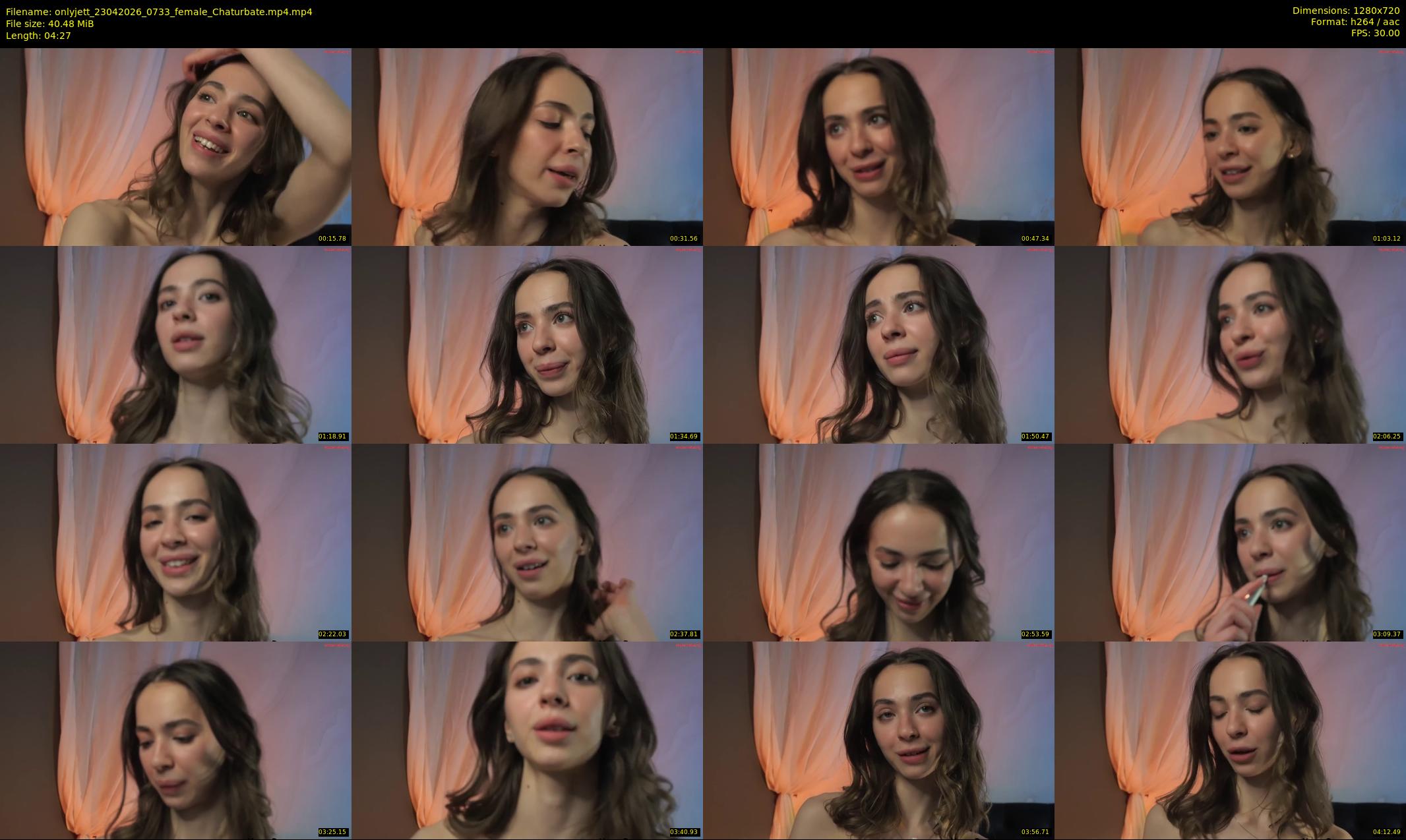 onlyjett — 5 minute Chaturbate female cam show recording, 720p, Apr 23, 2026