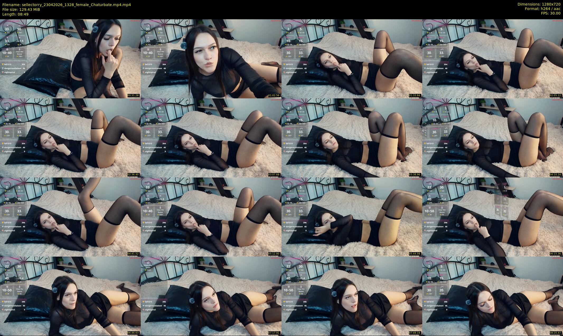 sellectorry — 9 minute Chaturbate female cam show recording, 720p, Apr 23, 2026