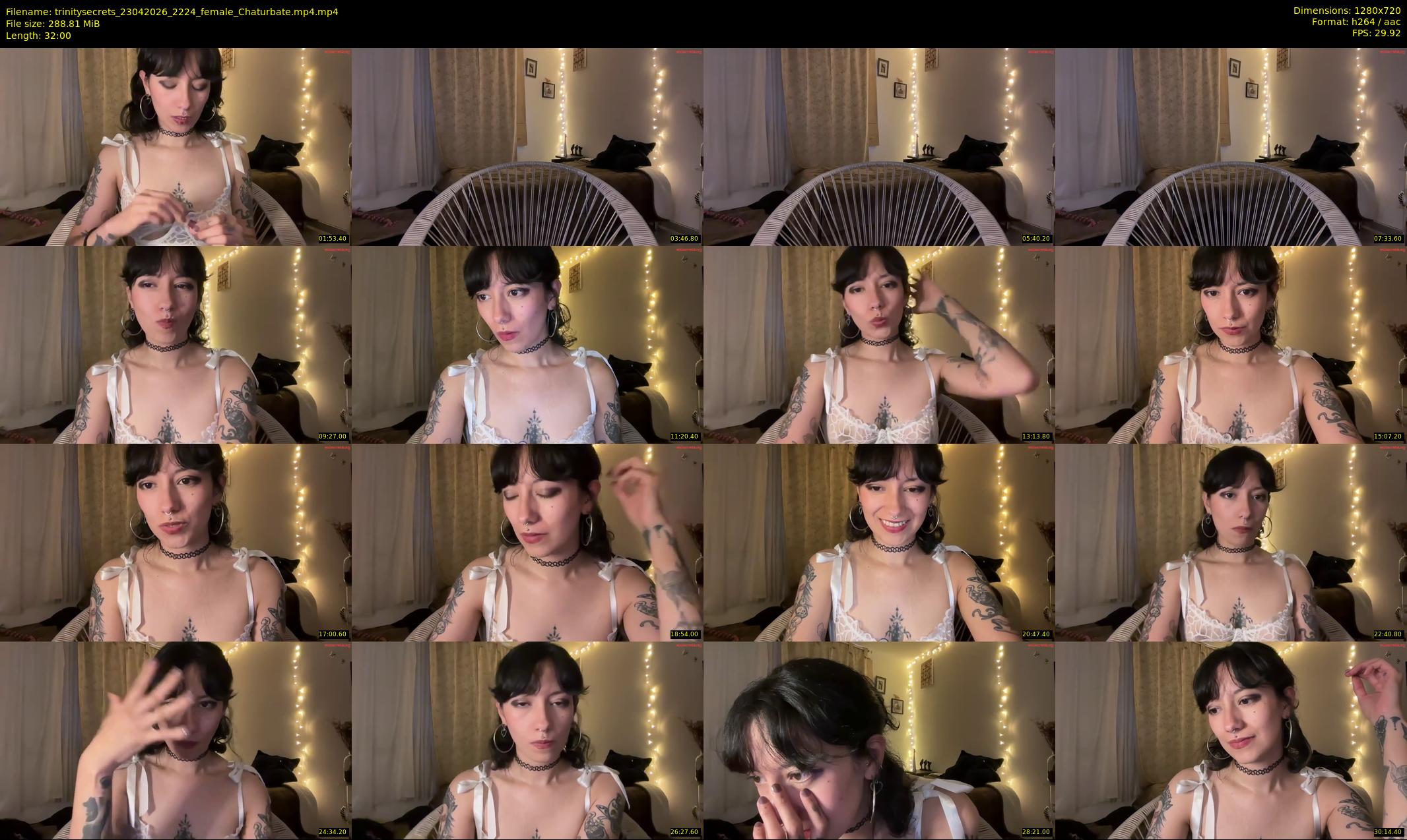 trinitysecrets — 32 minute Chaturbate female cam show recording, 720p, Apr 23, 2026