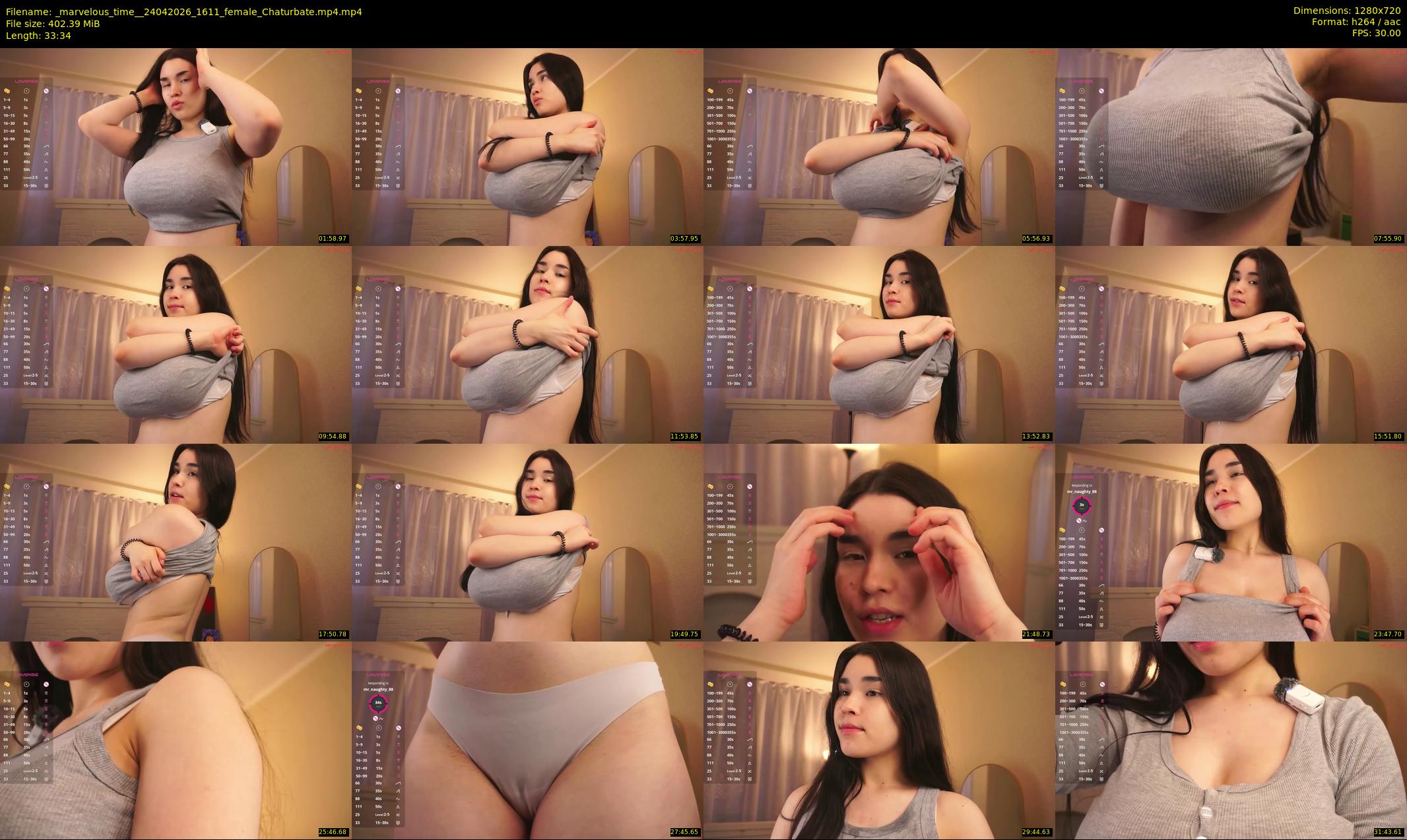 _marvelous_time_ — 34 minute Chaturbate female cam show recording, 720p, Apr 24, 2026