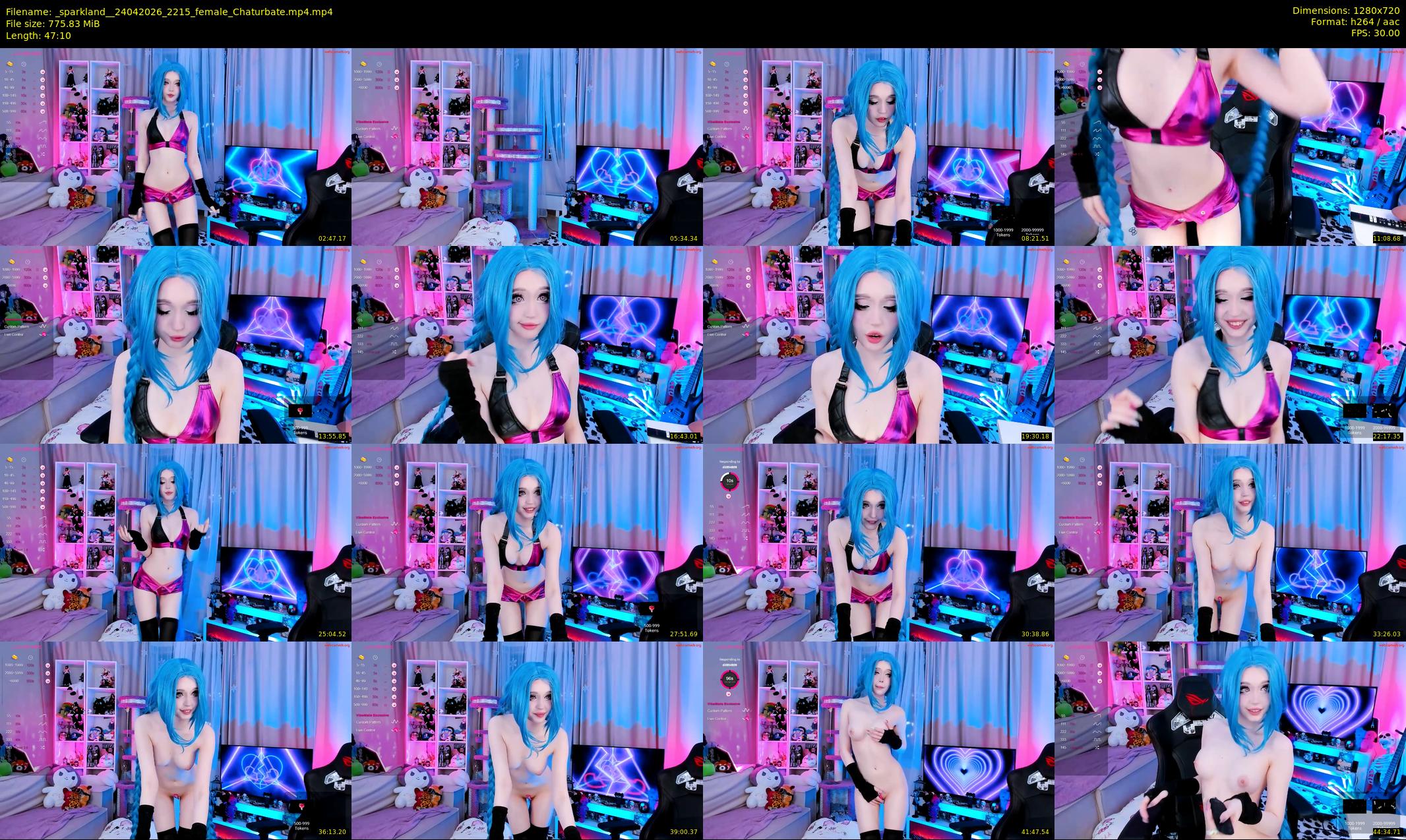 _sparkland_ — 48 minute Chaturbate female cam show recording, 720p, Apr 24, 2026