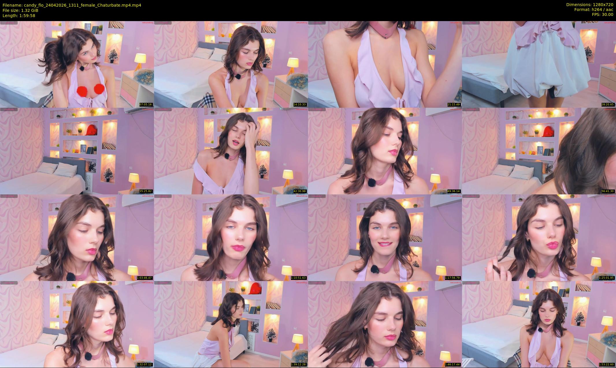 candy_flo — 120 minute Chaturbate female cam show recording, 720p, Apr 24, 2026