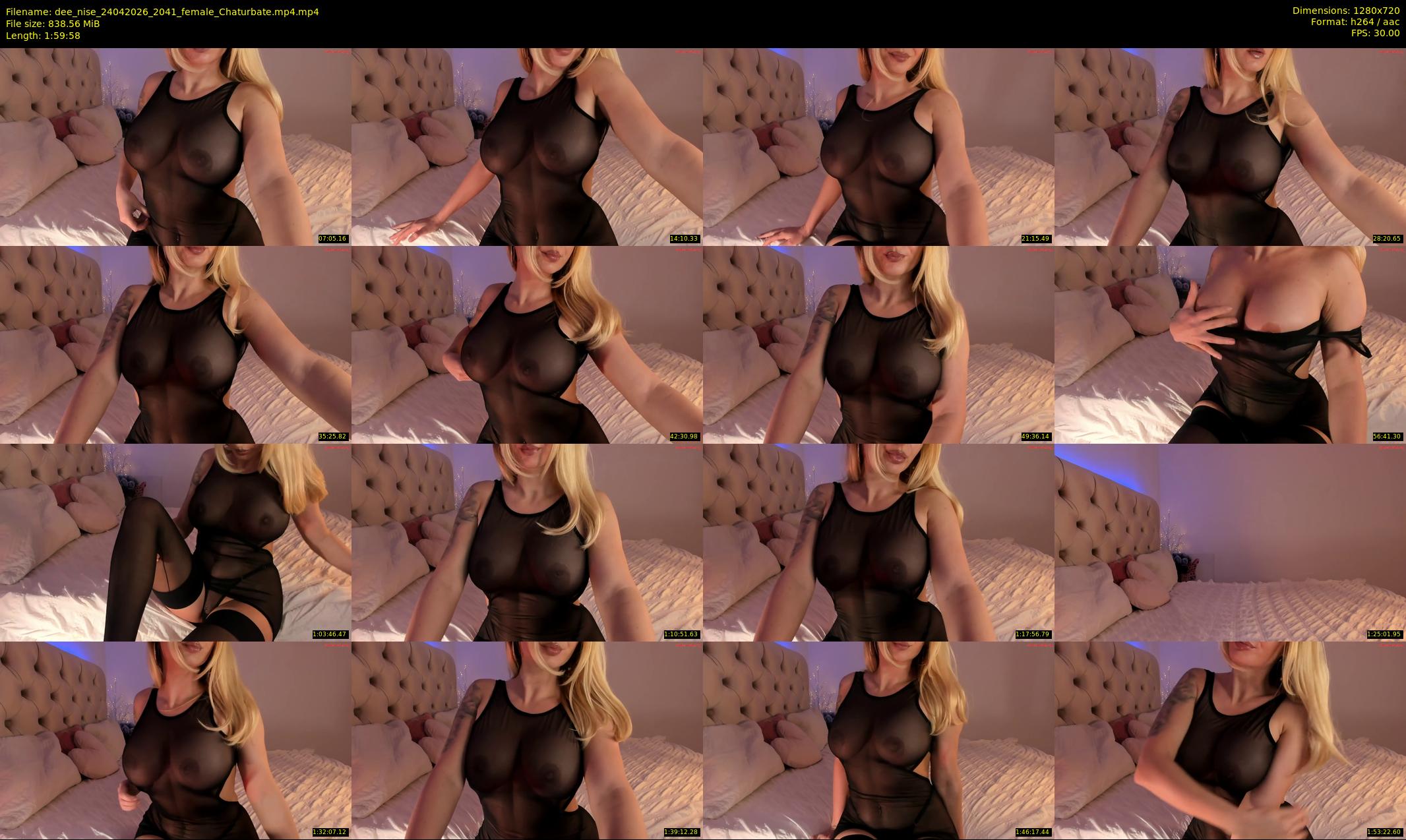 dee_nise — 120 minute Chaturbate female cam show recording, 720p, Apr 24, 2026
