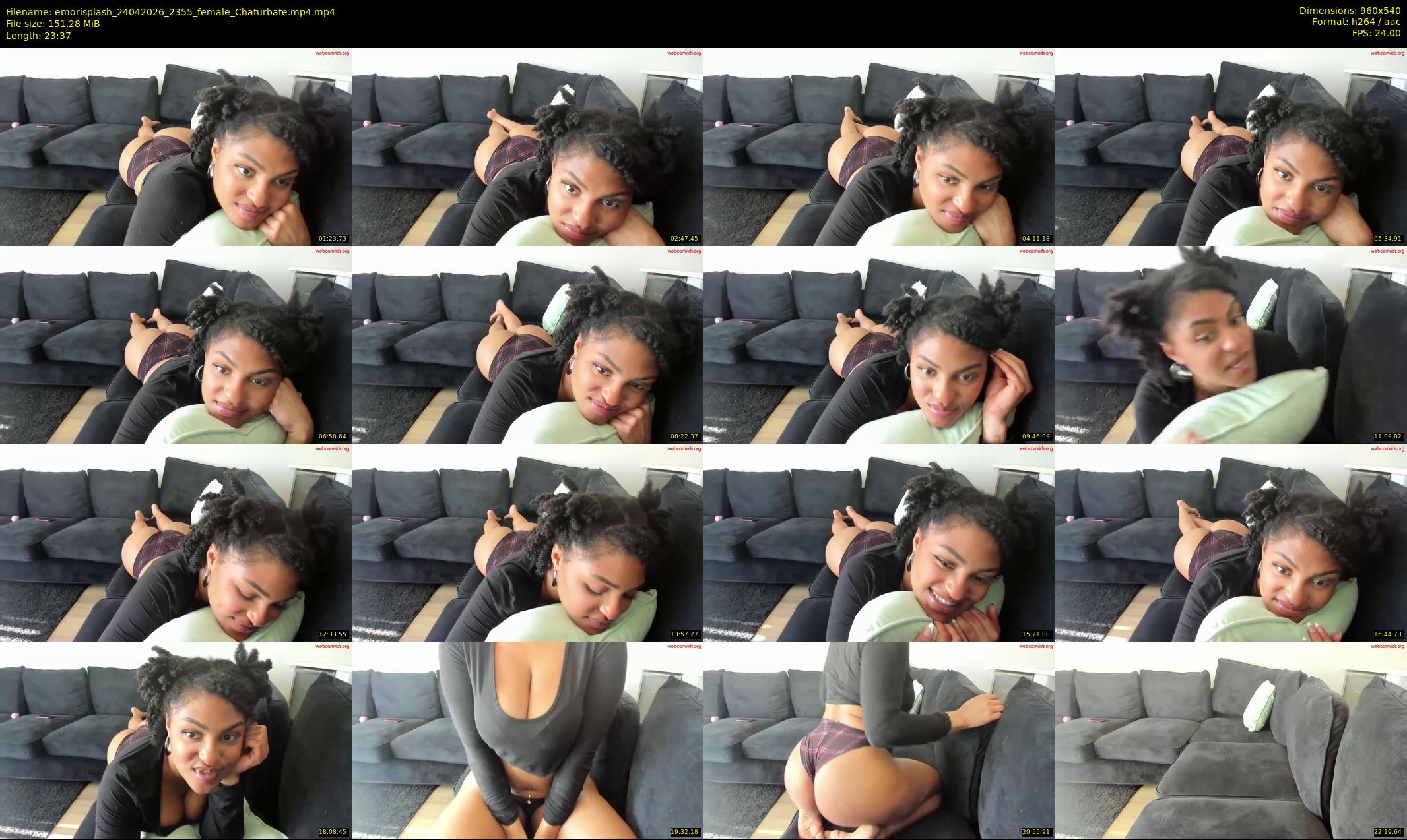emorisplash — 24 minute Chaturbate female cam show recording, 480p, Apr 24, 2026