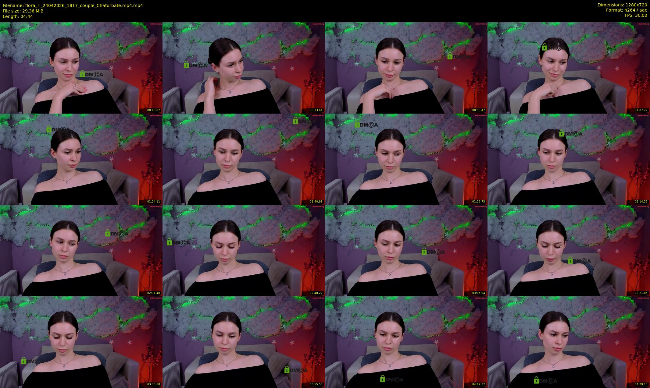 flora_ri — 5 minute Chaturbate female cam show recording, 720p, Apr 24, 2026
