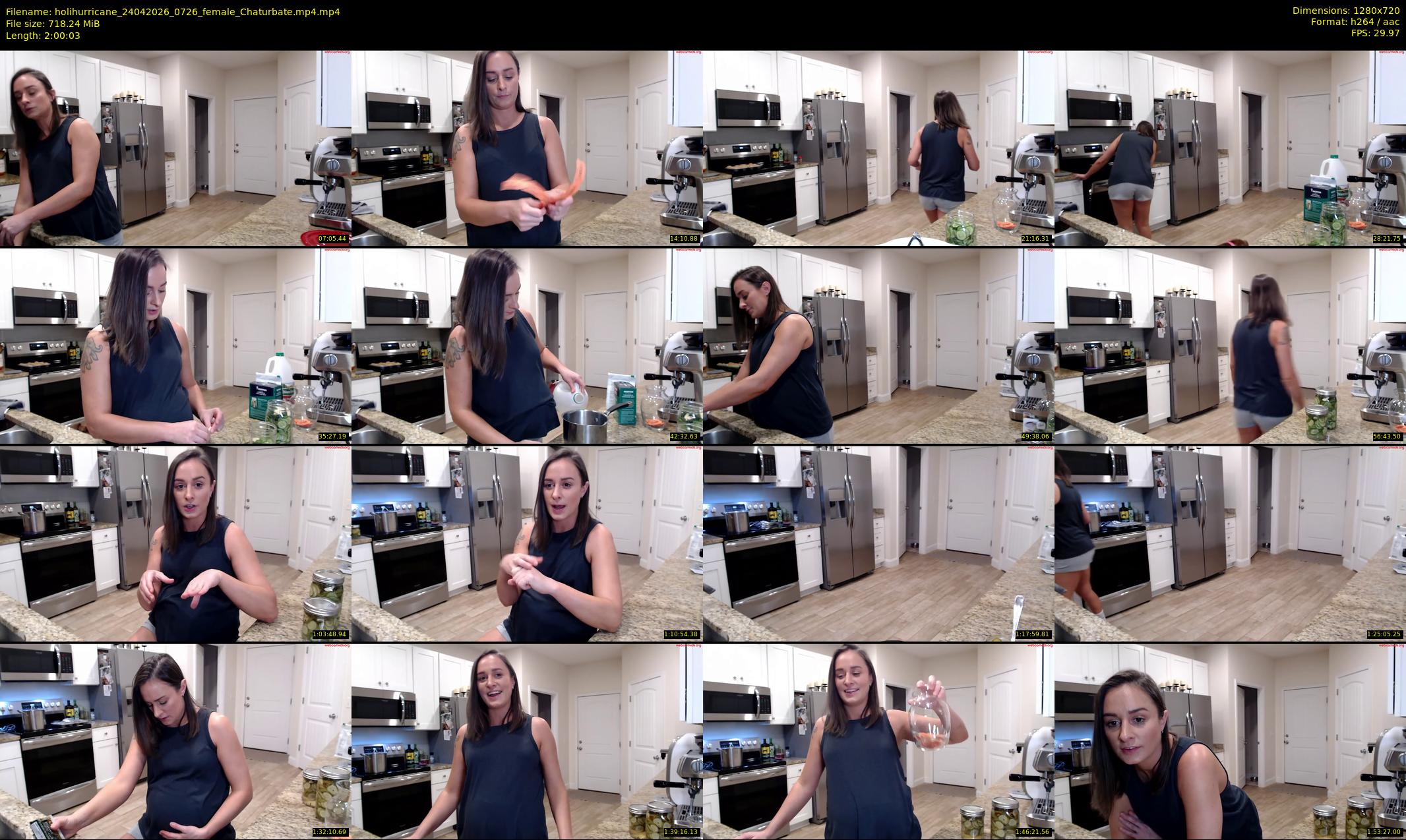 holihurricane — 121 minute Chaturbate female cam show recording, 720p, Apr 24, 2026