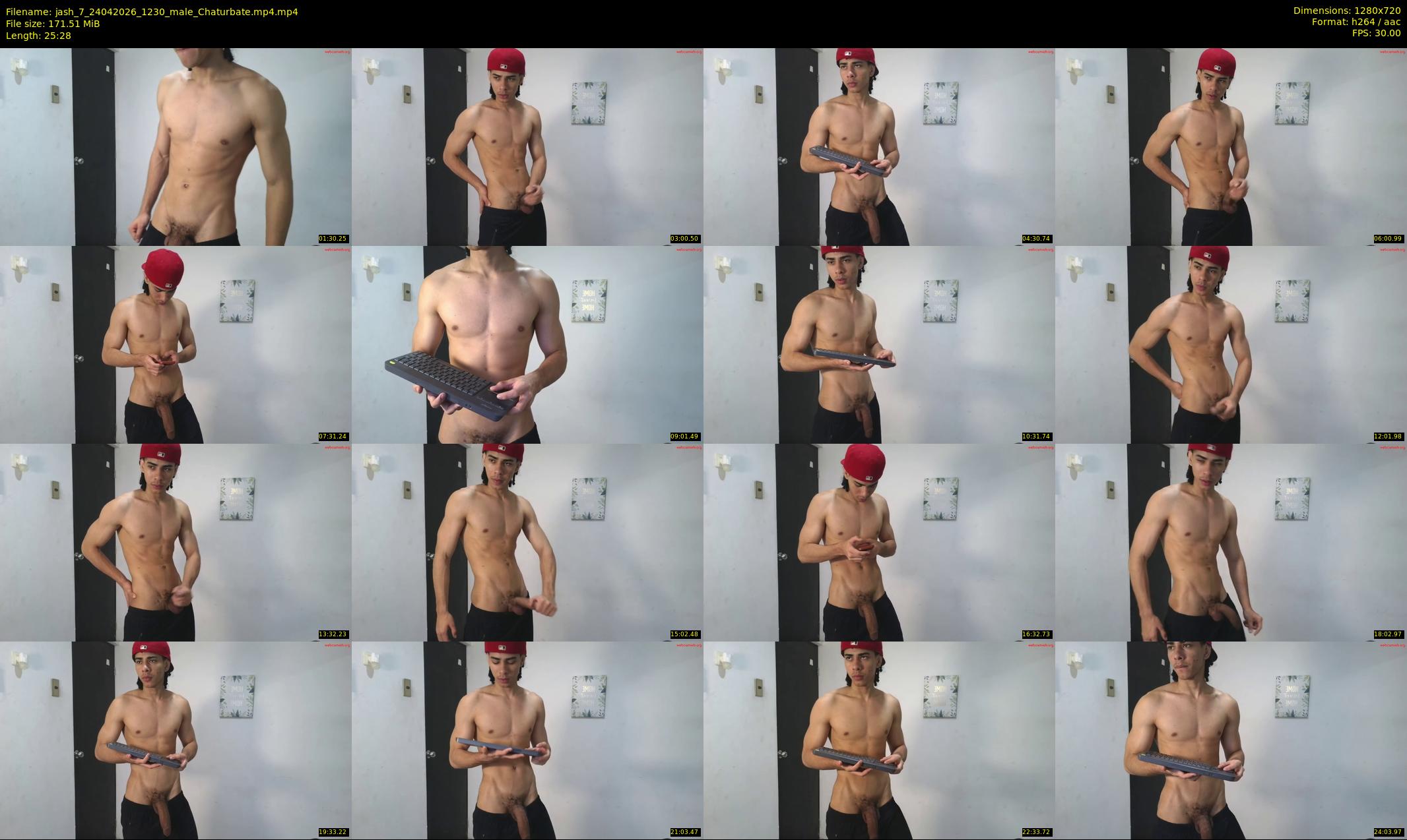 jash_7 — 26 minute Chaturbate male cam show recording, 720p, Apr 24, 2026