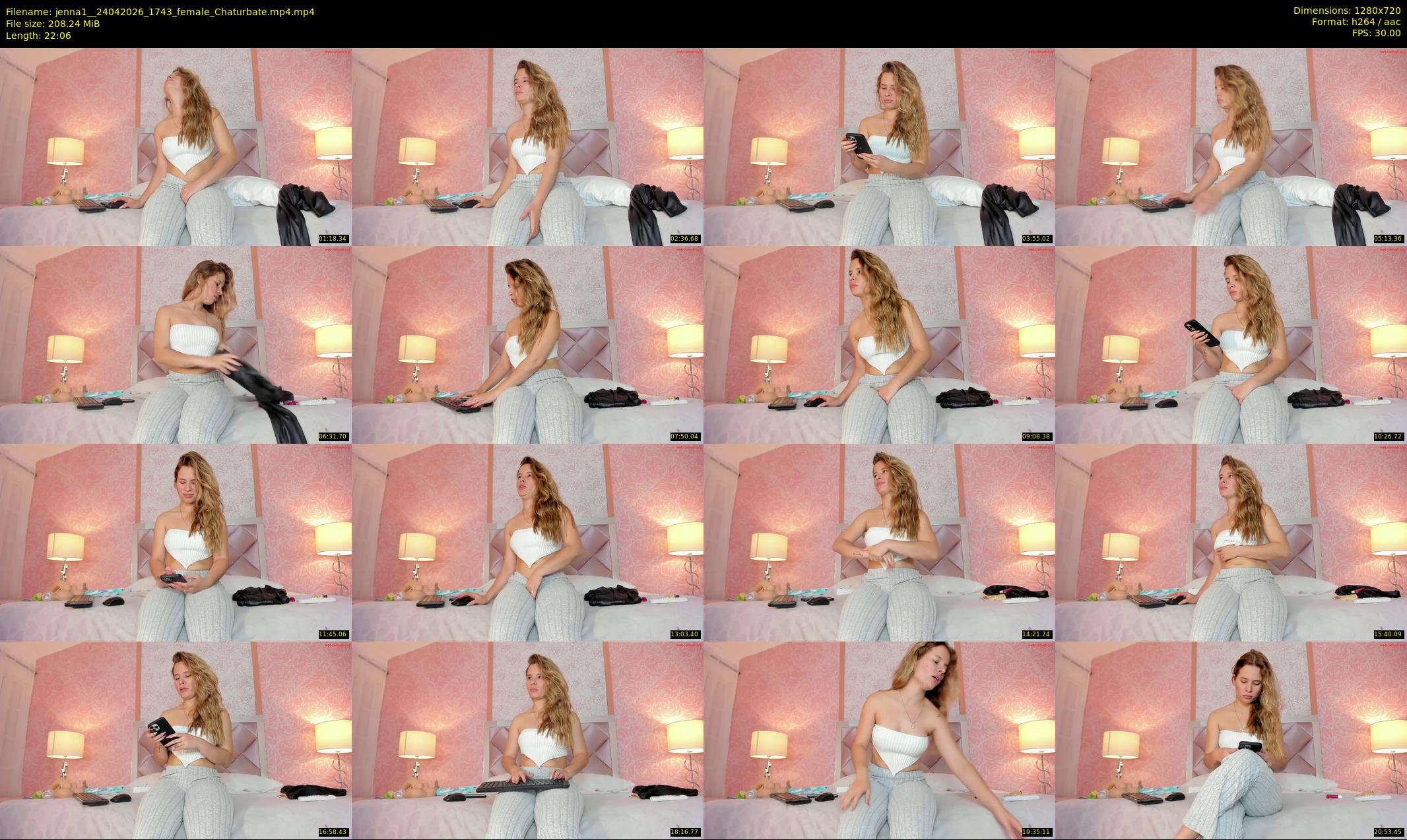jenna1_ — 23 minute Chaturbate female cam show recording, 720p, Apr 24, 2026