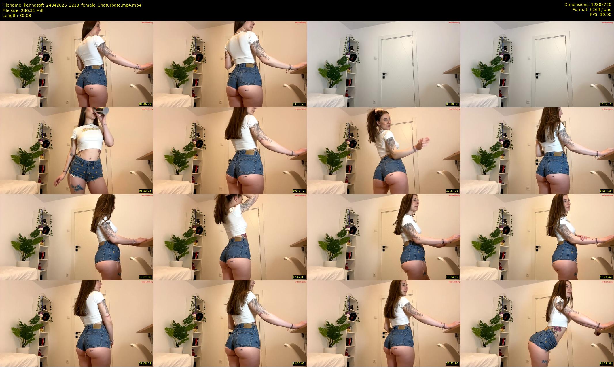 kennasoft — 31 minute Chaturbate female cam show recording, 720p, Apr 24, 2026