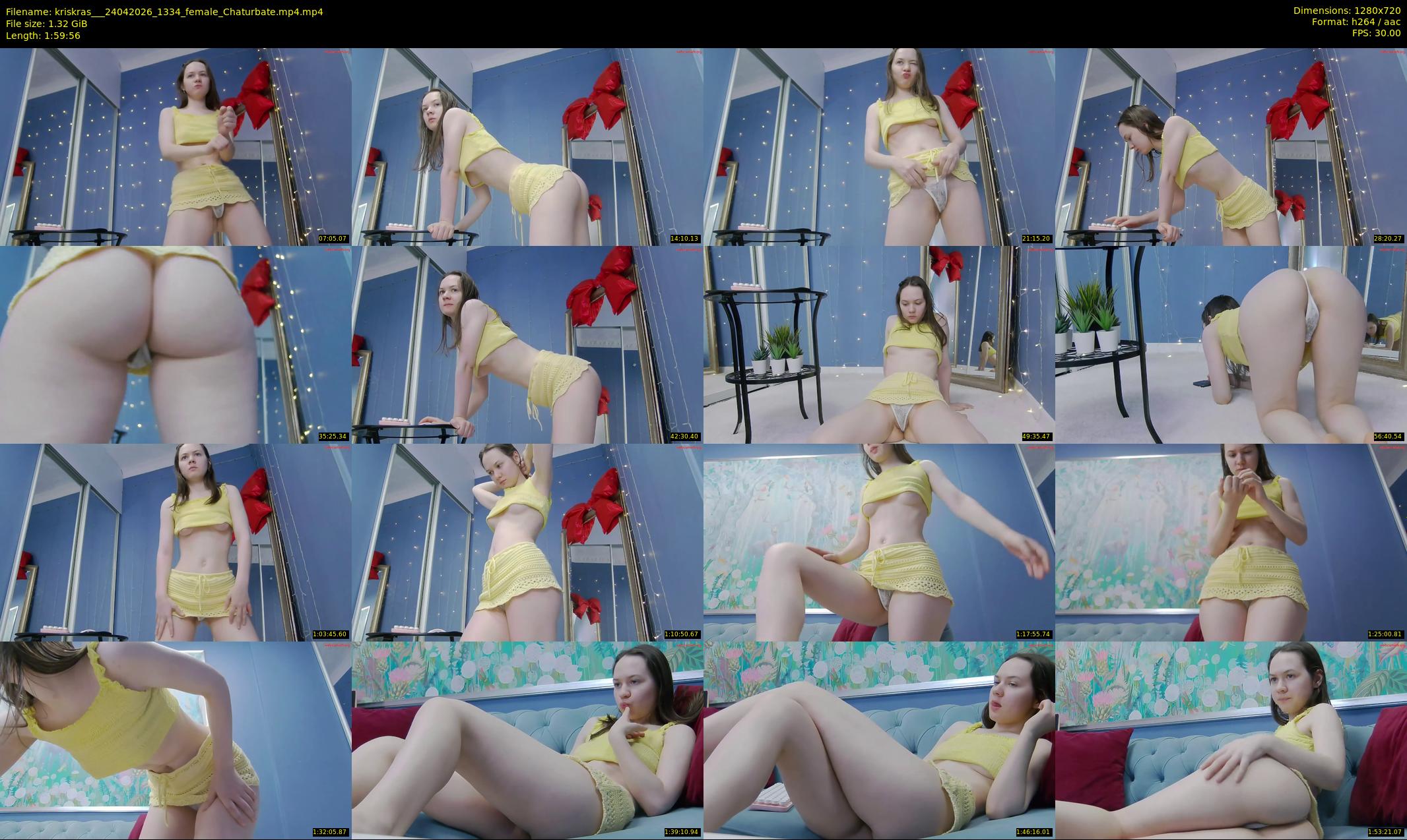 kriskras__ — 120 minute Chaturbate female cam show recording, 720p, Apr 24, 2026