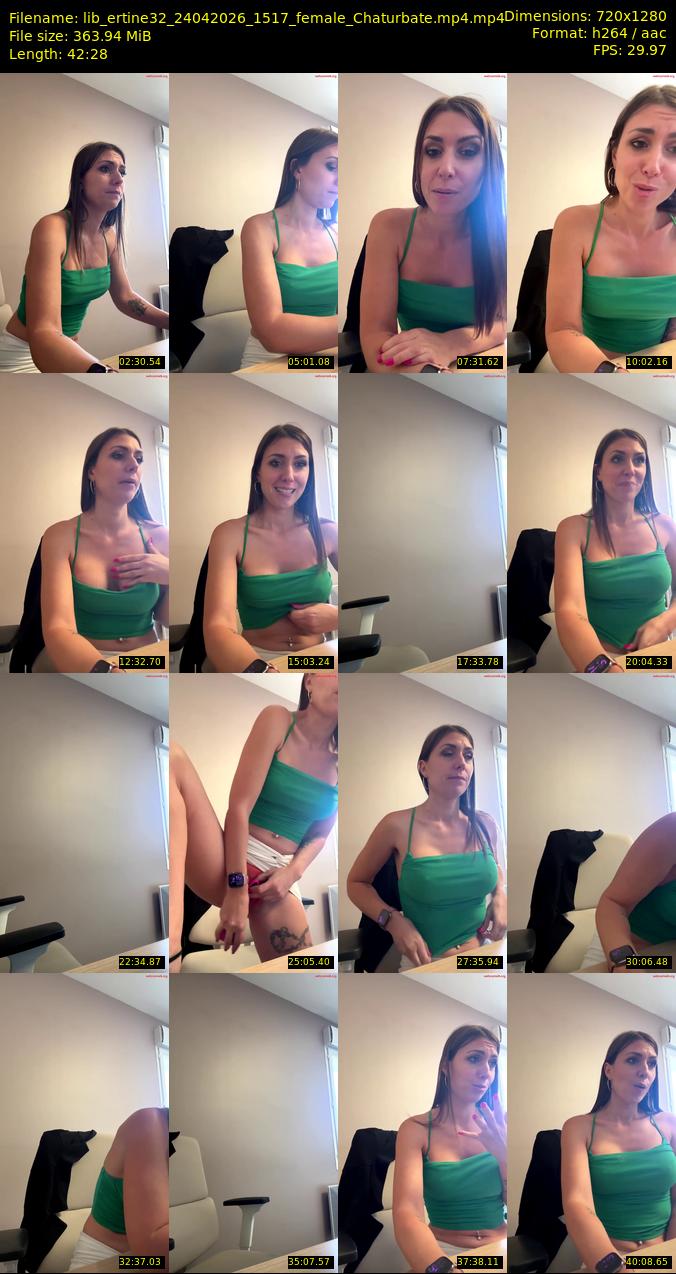 lib_ertine32 — 43 minute Chaturbate female cam show recording, 1080p, Apr 24, 2026
