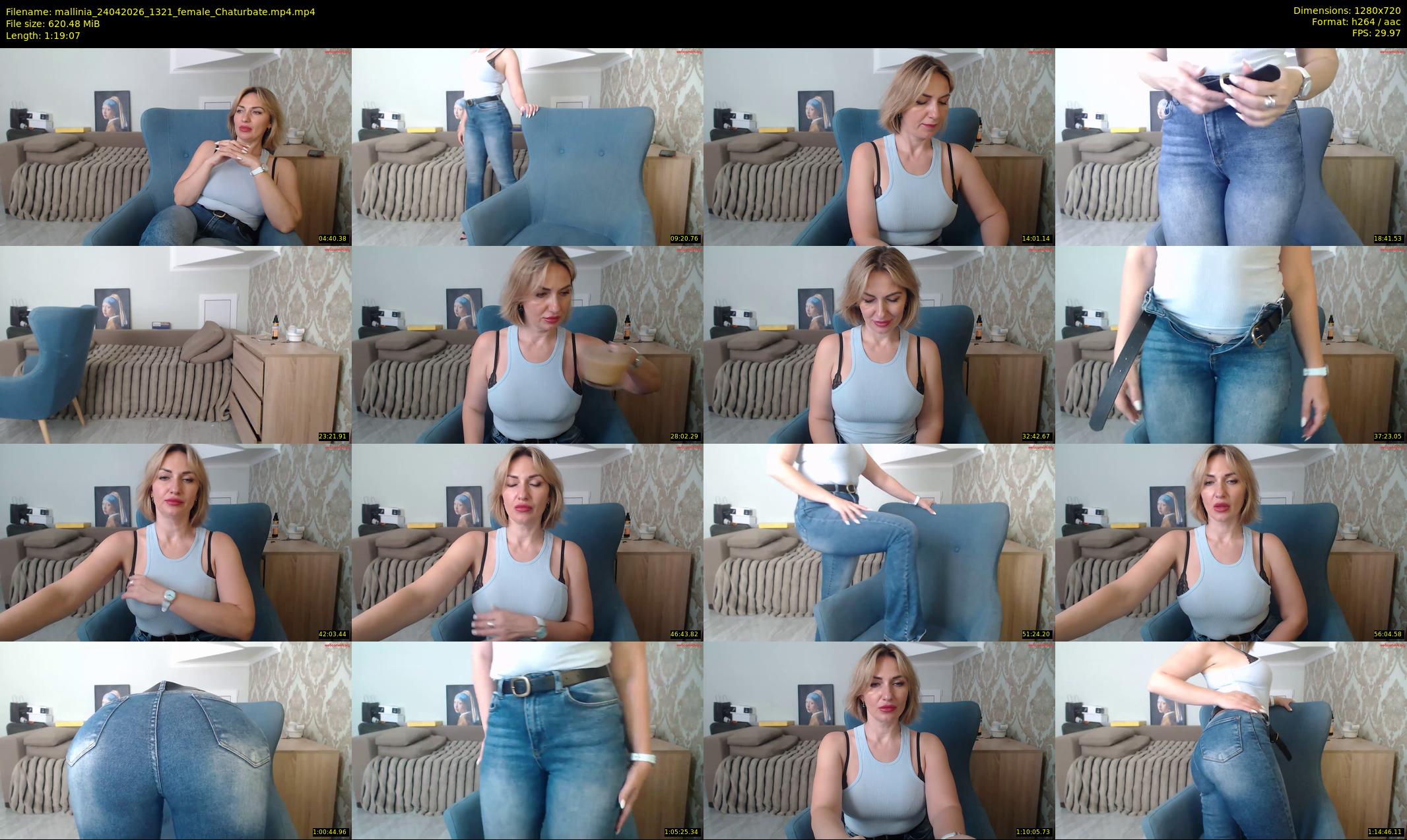 mallinia — 80 minute Chaturbate female cam show recording, 720p, Apr 24, 2026
