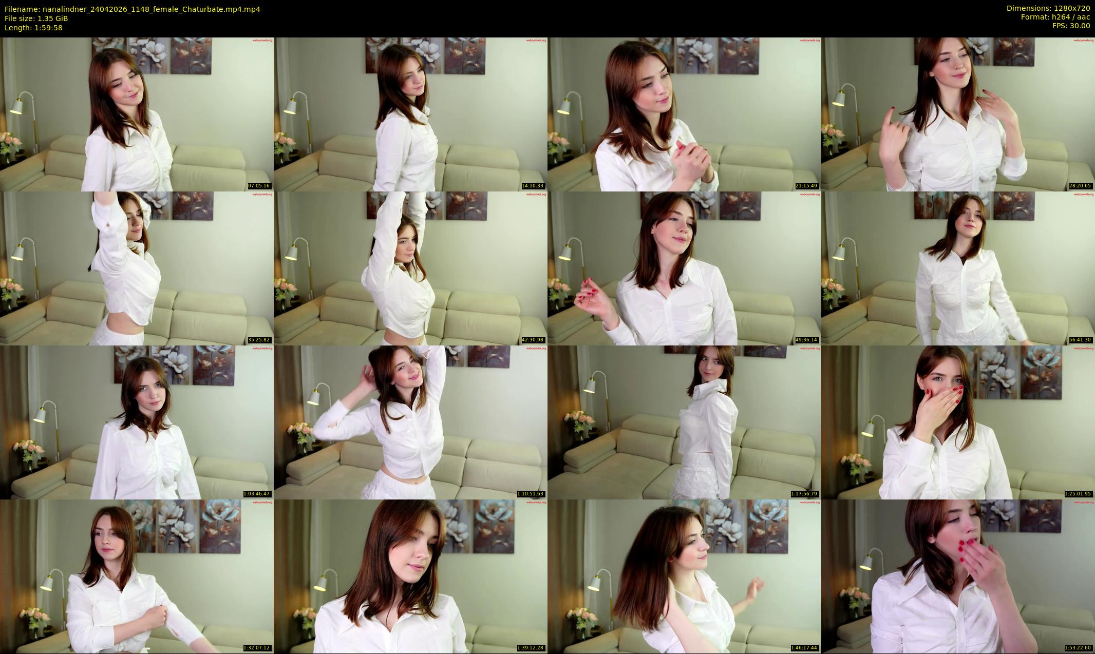 nanalindner — 120 minute Chaturbate female cam show recording, 720p, Apr 24, 2026