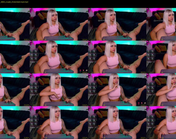 pandorabeker — 3 minute Chaturbate couple cam show recording, 720p, Apr 24, 2026