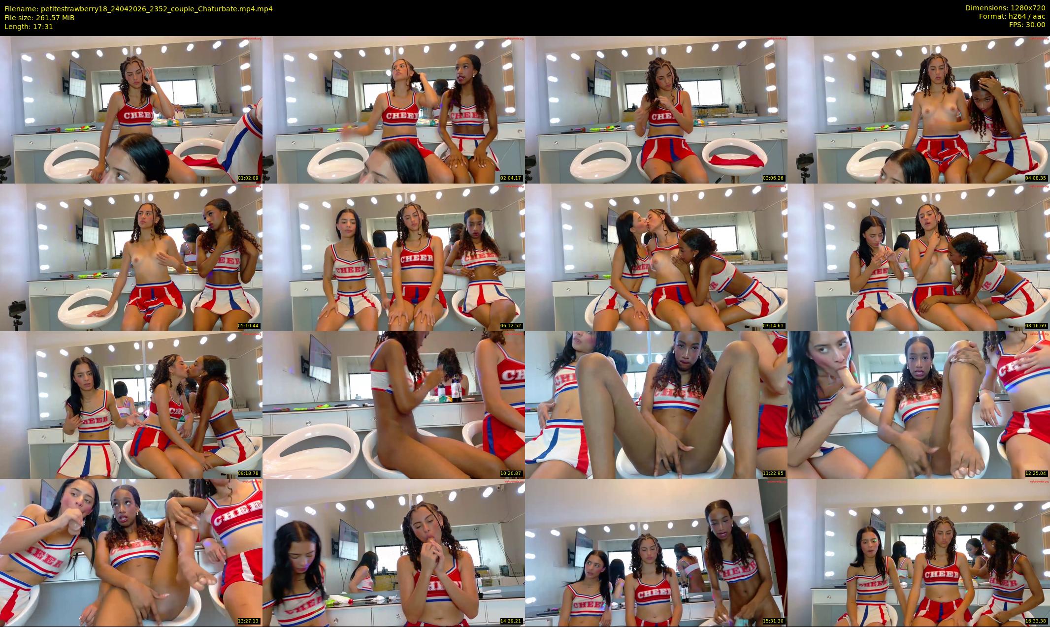petitestrawberry18 — 18 minute Chaturbate couple cam show recording, 720p, Apr 24, 2026