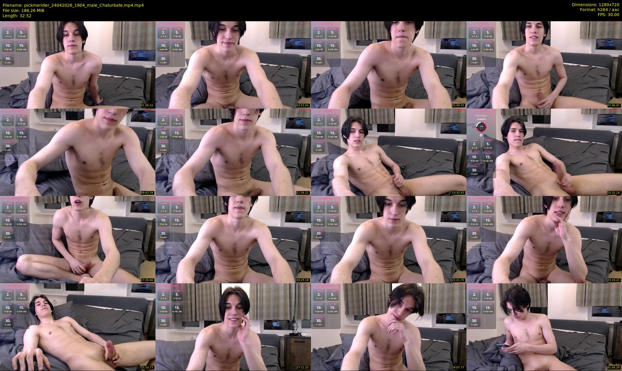 pickmerider — 33 minute Chaturbate male cam show recording, 720p, Apr 24, 2026