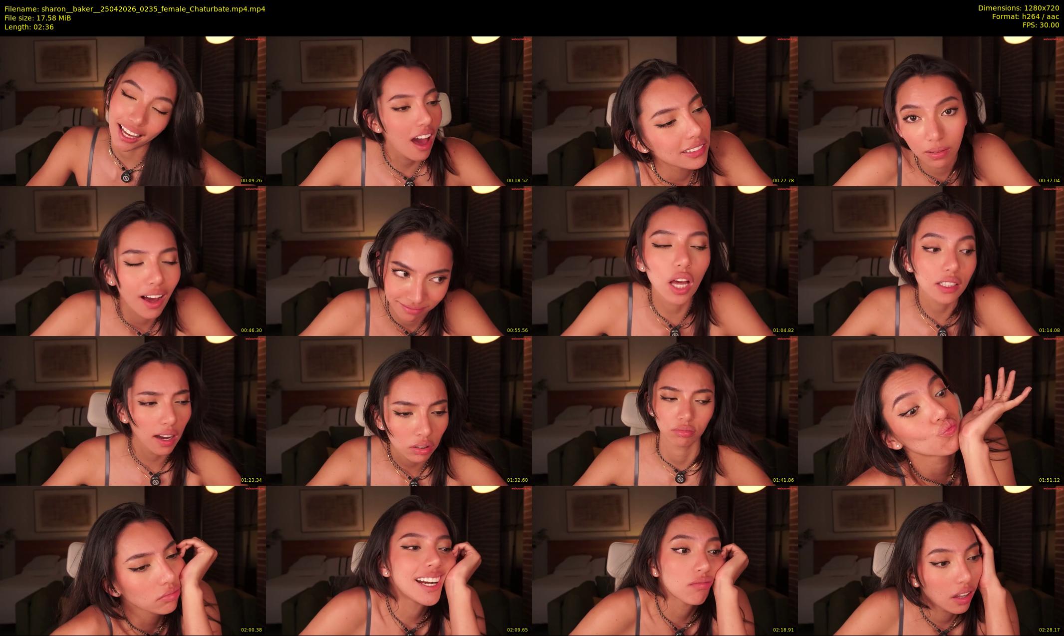 sharon__baker_ — 3 minute Chaturbate female cam show recording, 720p, Apr 25, 2026