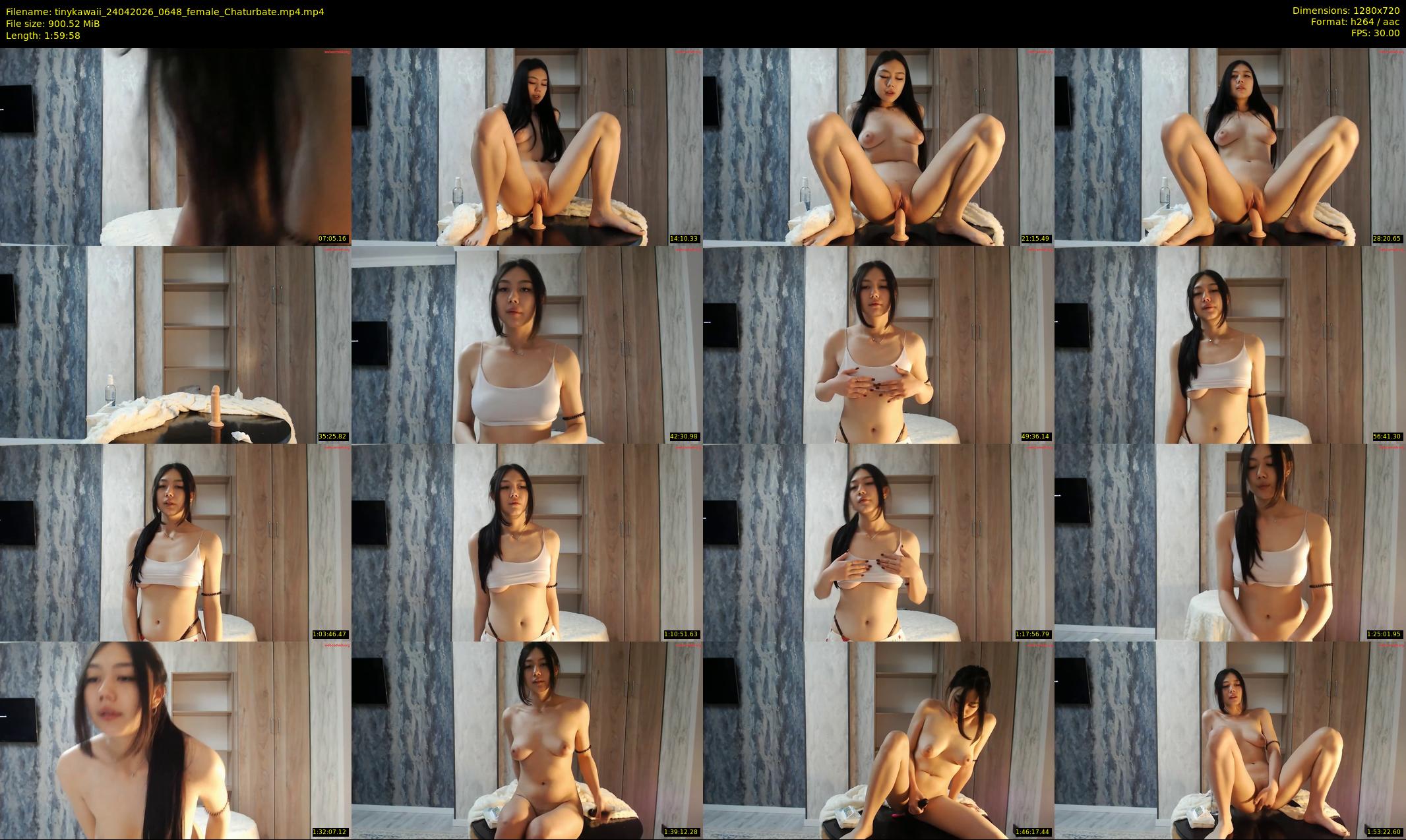 tinykawaii — 120 minute Chaturbate female cam show recording, 720p, Apr 24, 2026