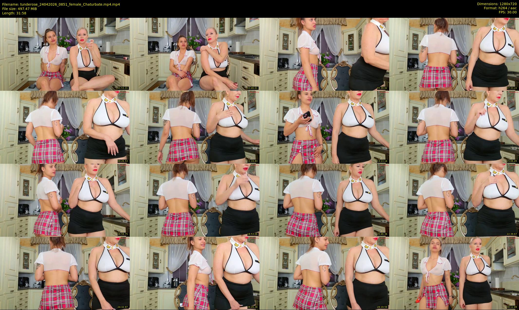 tunderose — 32 minute Chaturbate female cam show recording, 720p, Apr 24, 2026