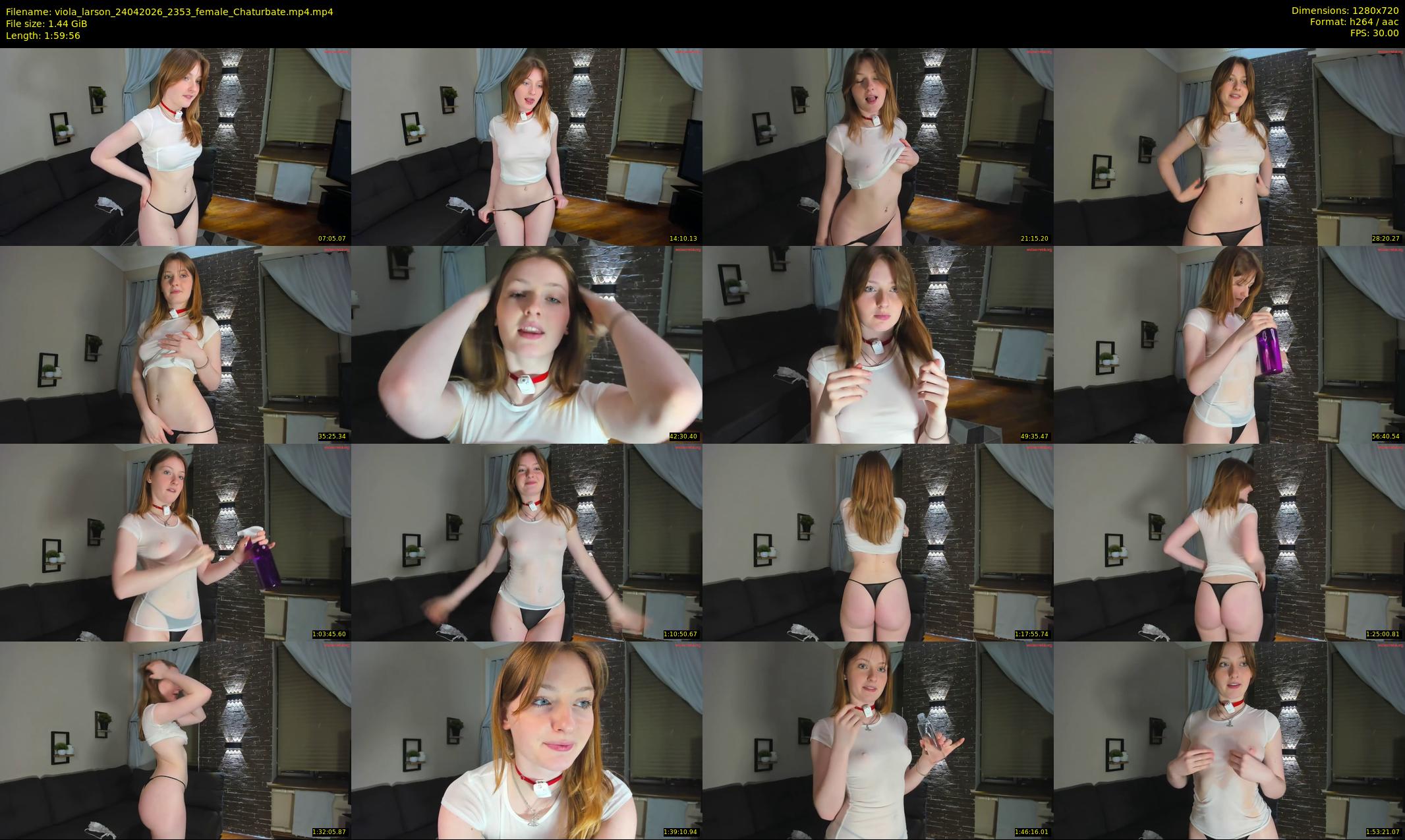 viola_larson — 120 minute Chaturbate female cam show recording, 720p, Apr 24, 2026