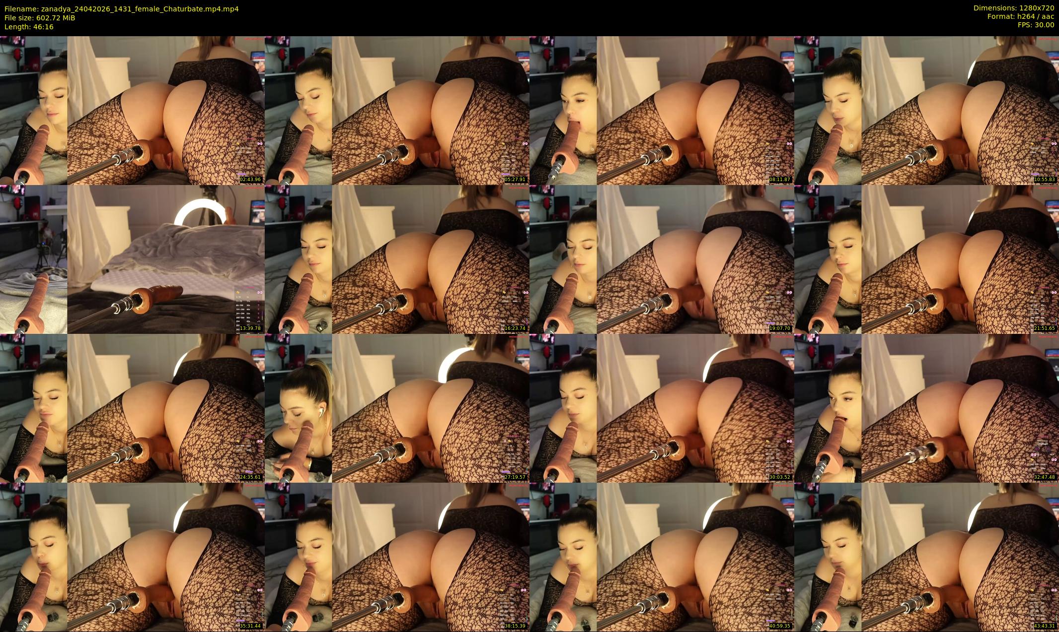 zanadya — 47 minute Chaturbate female cam show recording, 720p, Apr 24, 2026