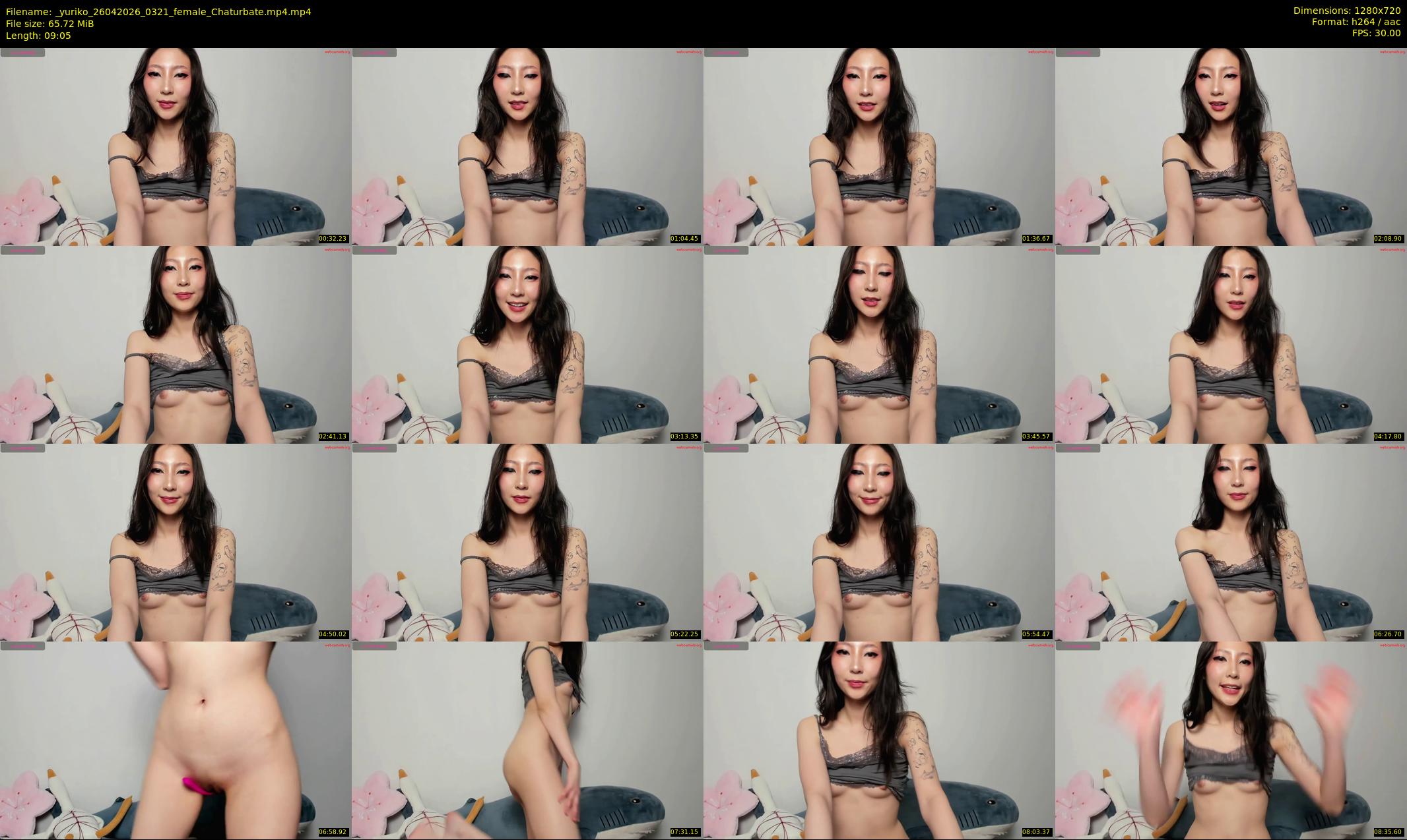 _yuriko — 10 minute Chaturbate female cam show recording, 720p, Apr 26, 2026
