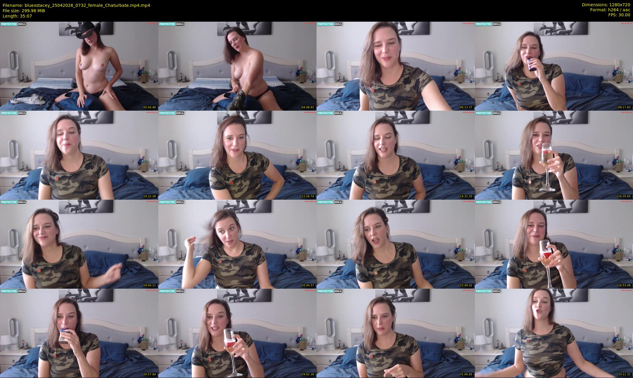 bluexstacey — 36 minute Chaturbate female cam show recording, 720p, Apr 25, 2026