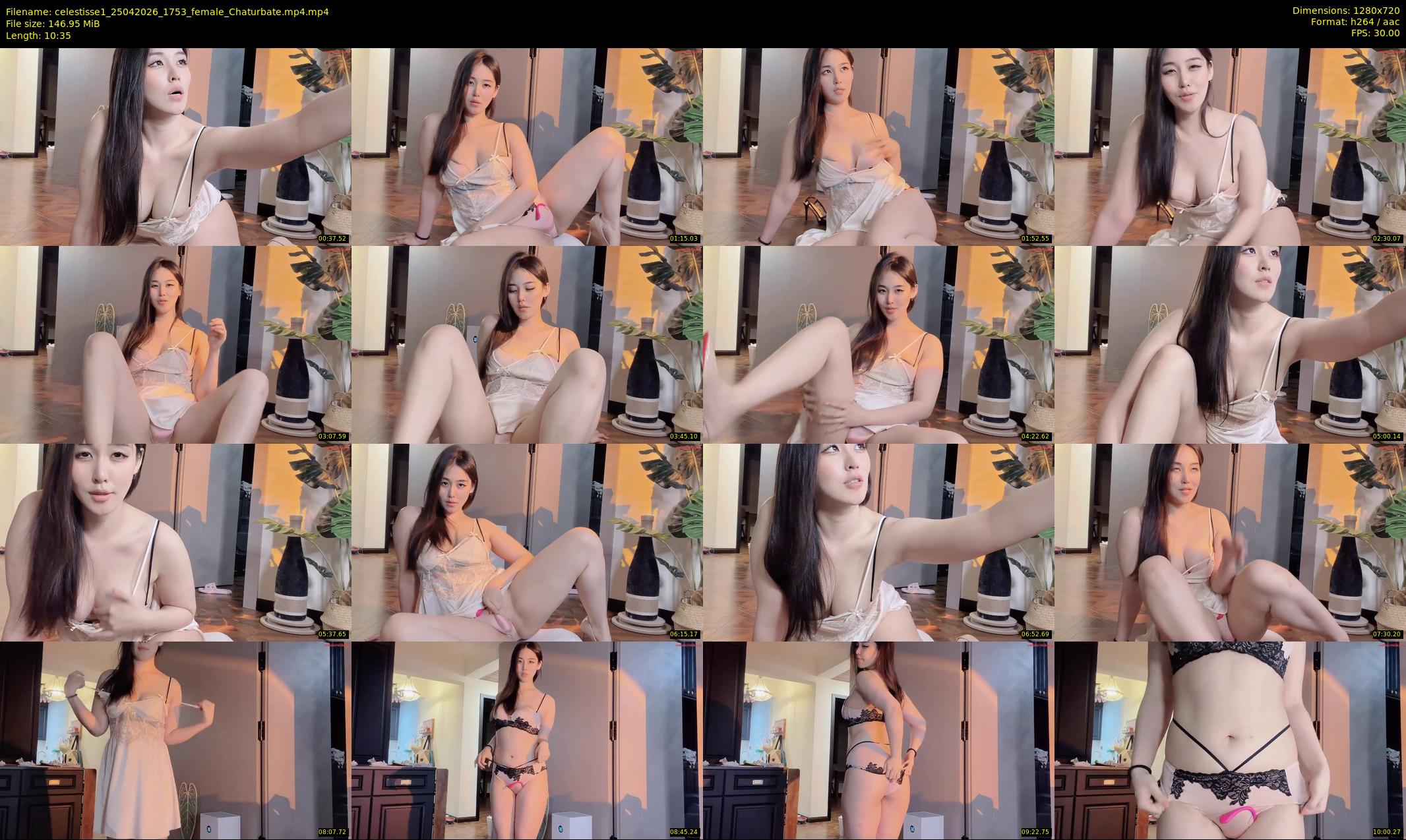 celestisse1 — 11 minute Chaturbate female cam show recording, 720p, Apr 25, 2026