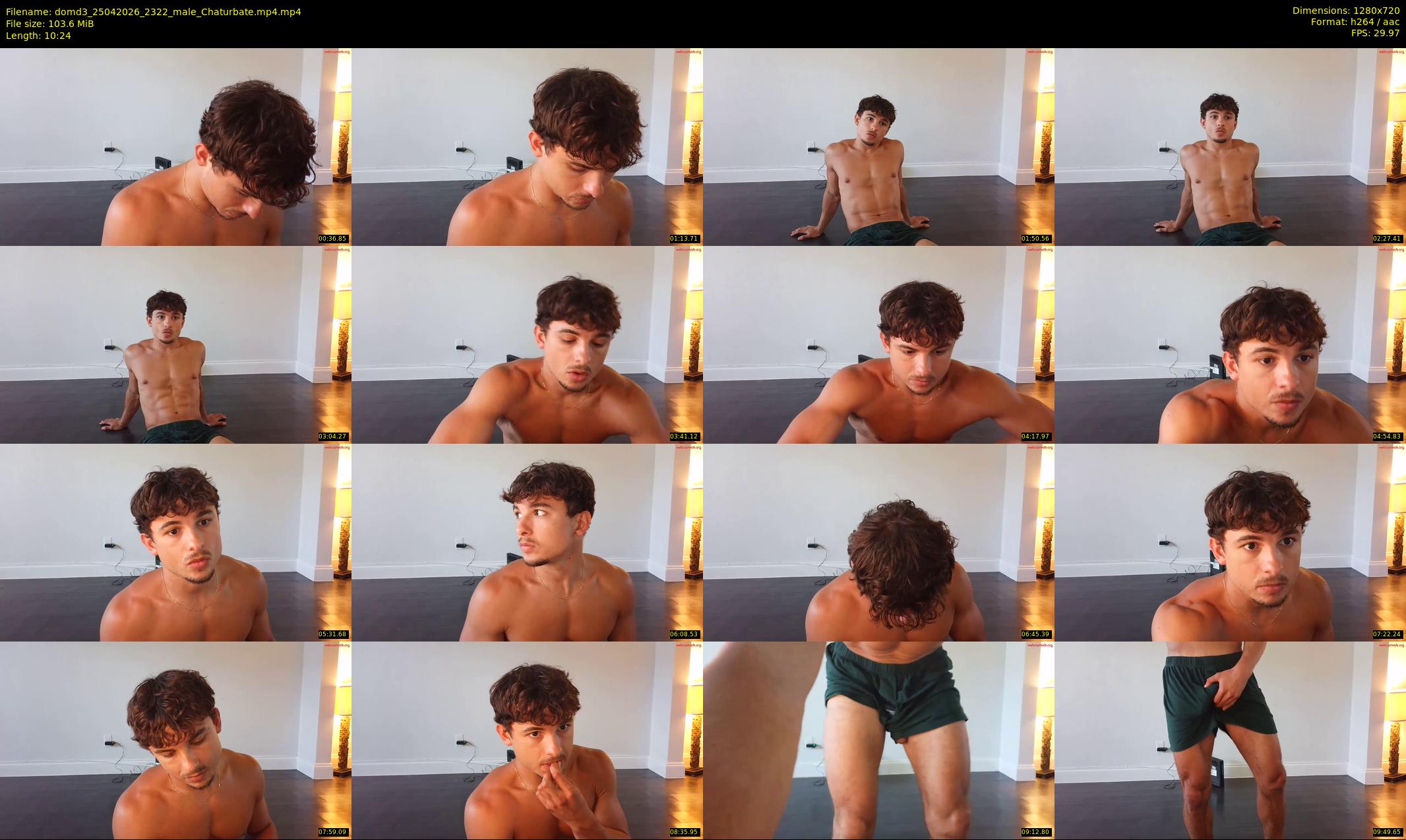 domd3 — 11 minute Chaturbate male cam show recording, 720p, Apr 25, 2026