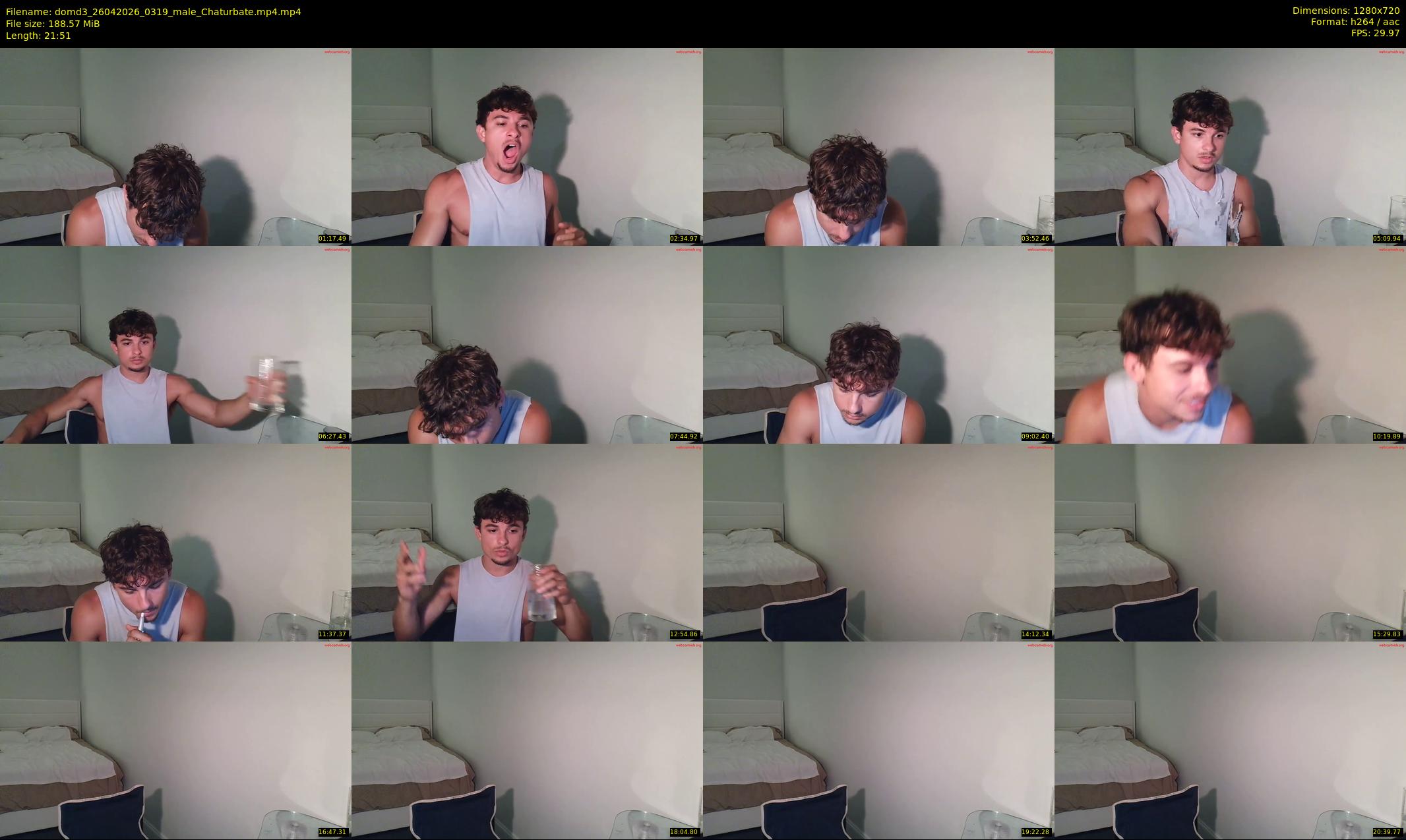 domd3 — 22 minute Chaturbate male cam show recording, 720p, Apr 26, 2026